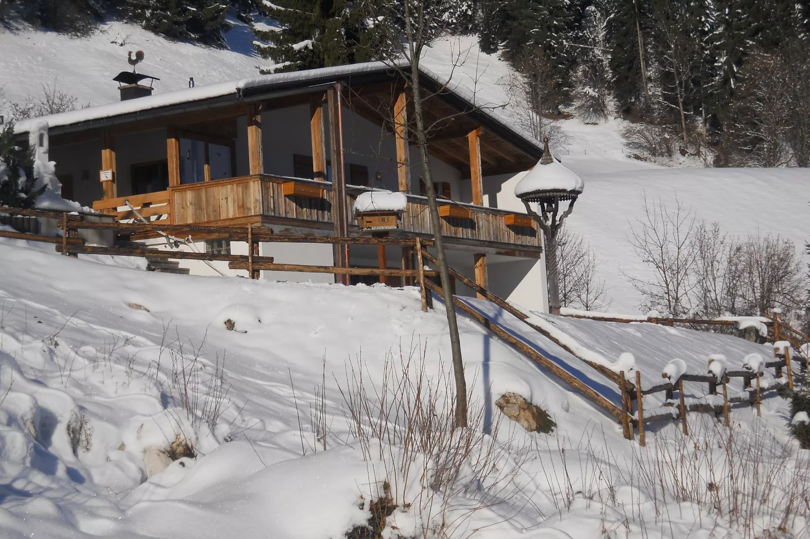 Chalet Niederndorferberg-Exterieur winter