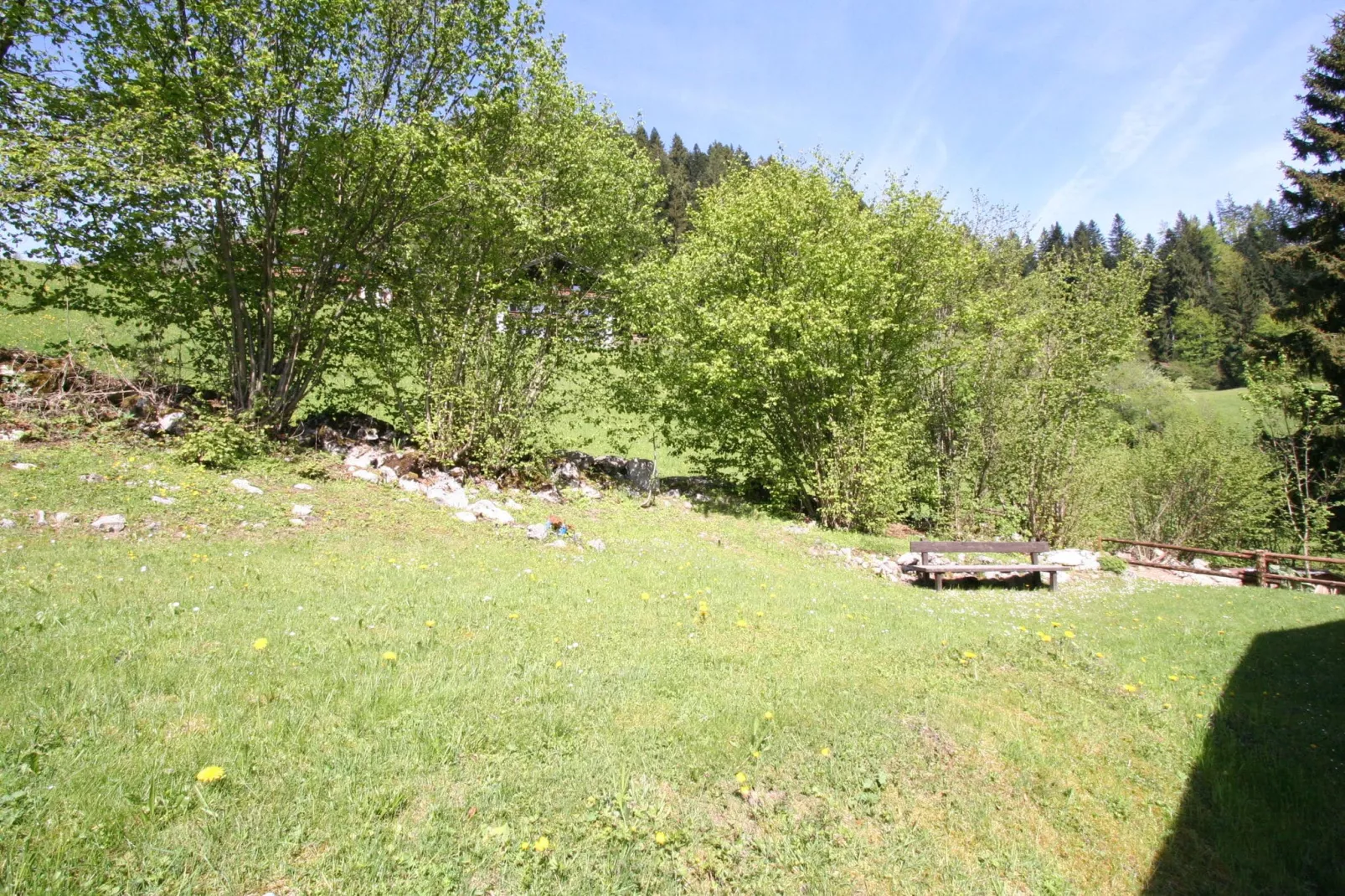 Chalet Niederndorferberg-Tuinen zomer