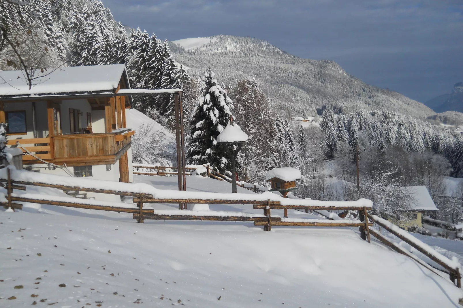 Chalet Niederndorferberg 1-Exterieur winter