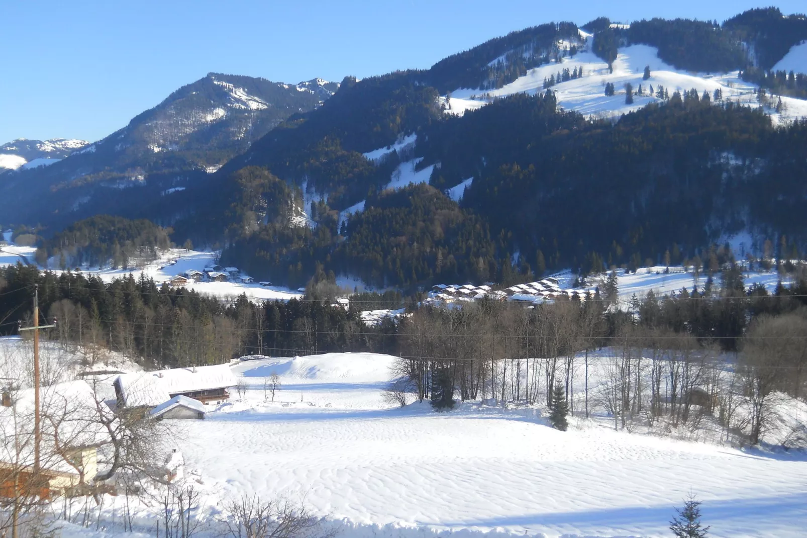 Chalet Niederndorferberg 1-Uitzicht winter