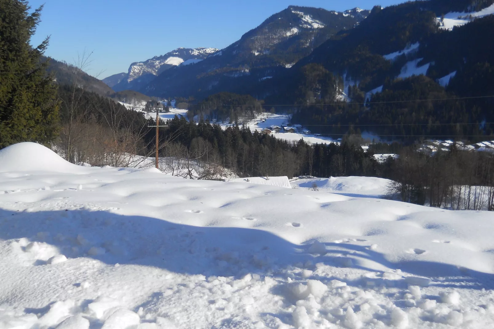 Chalet Niederndorferberg 1-Gebied winter 1km