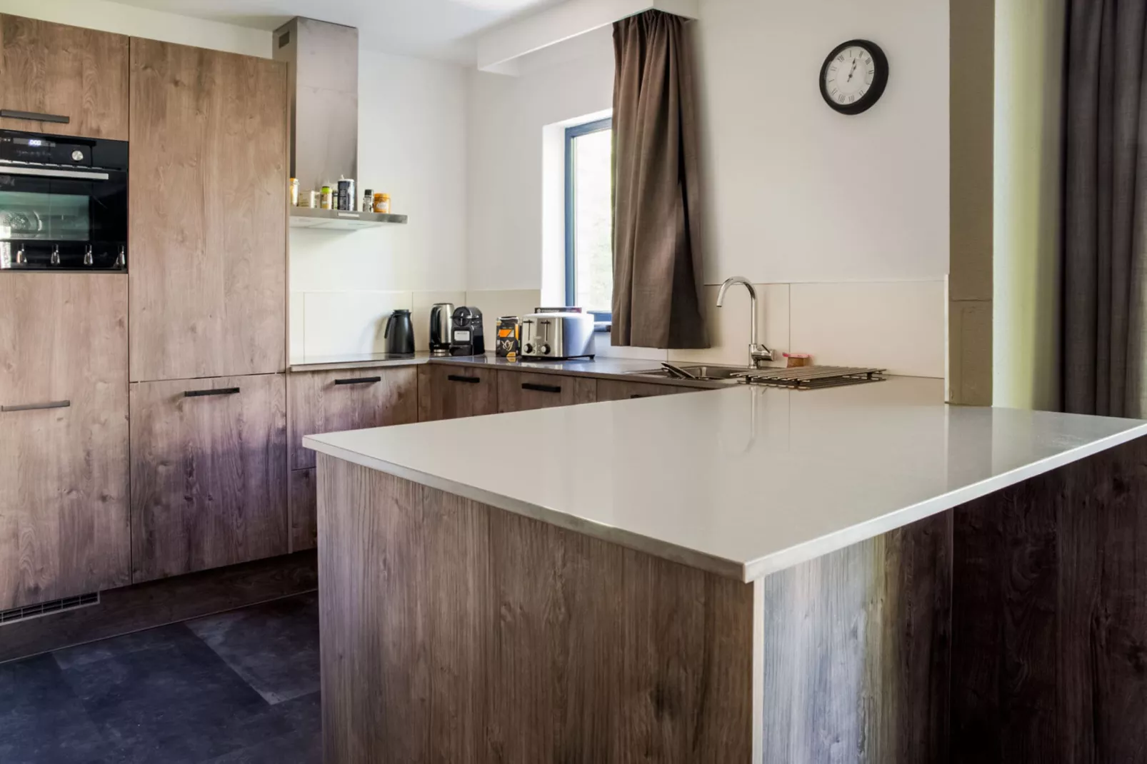 Mooi appartement in Durbuy met een zwembad-Keuken