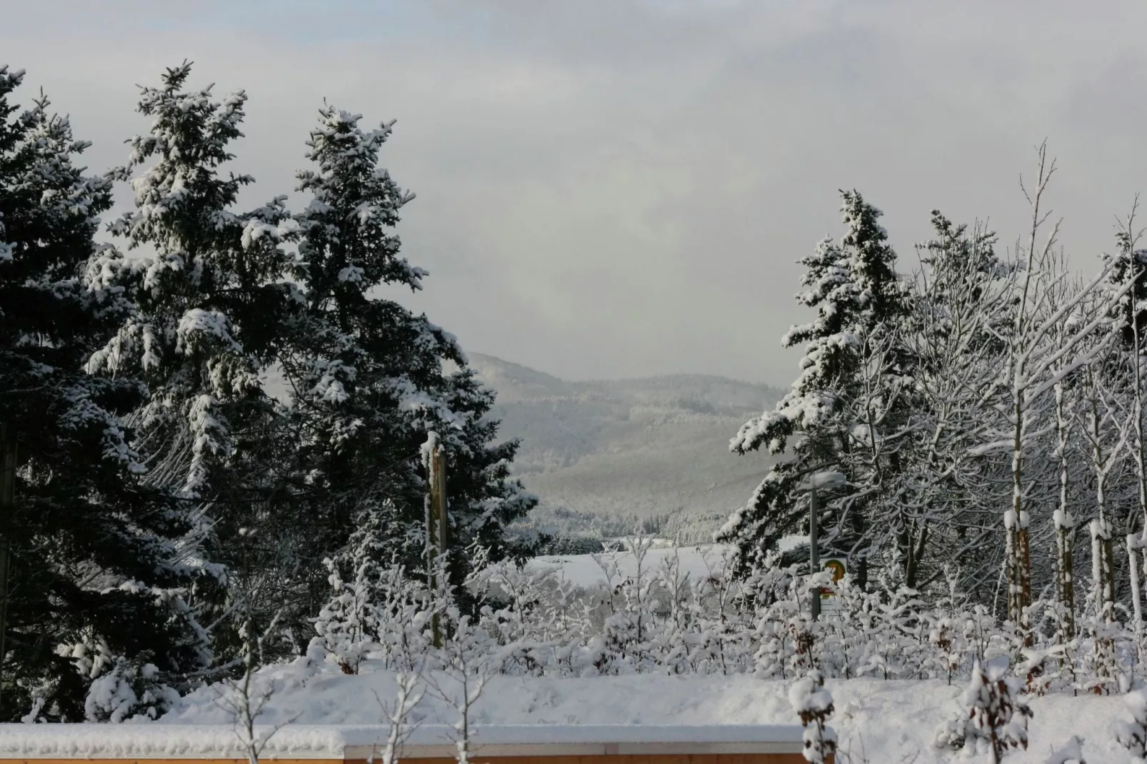 EcoLodge Sauerland 2-Gebied winter 1km