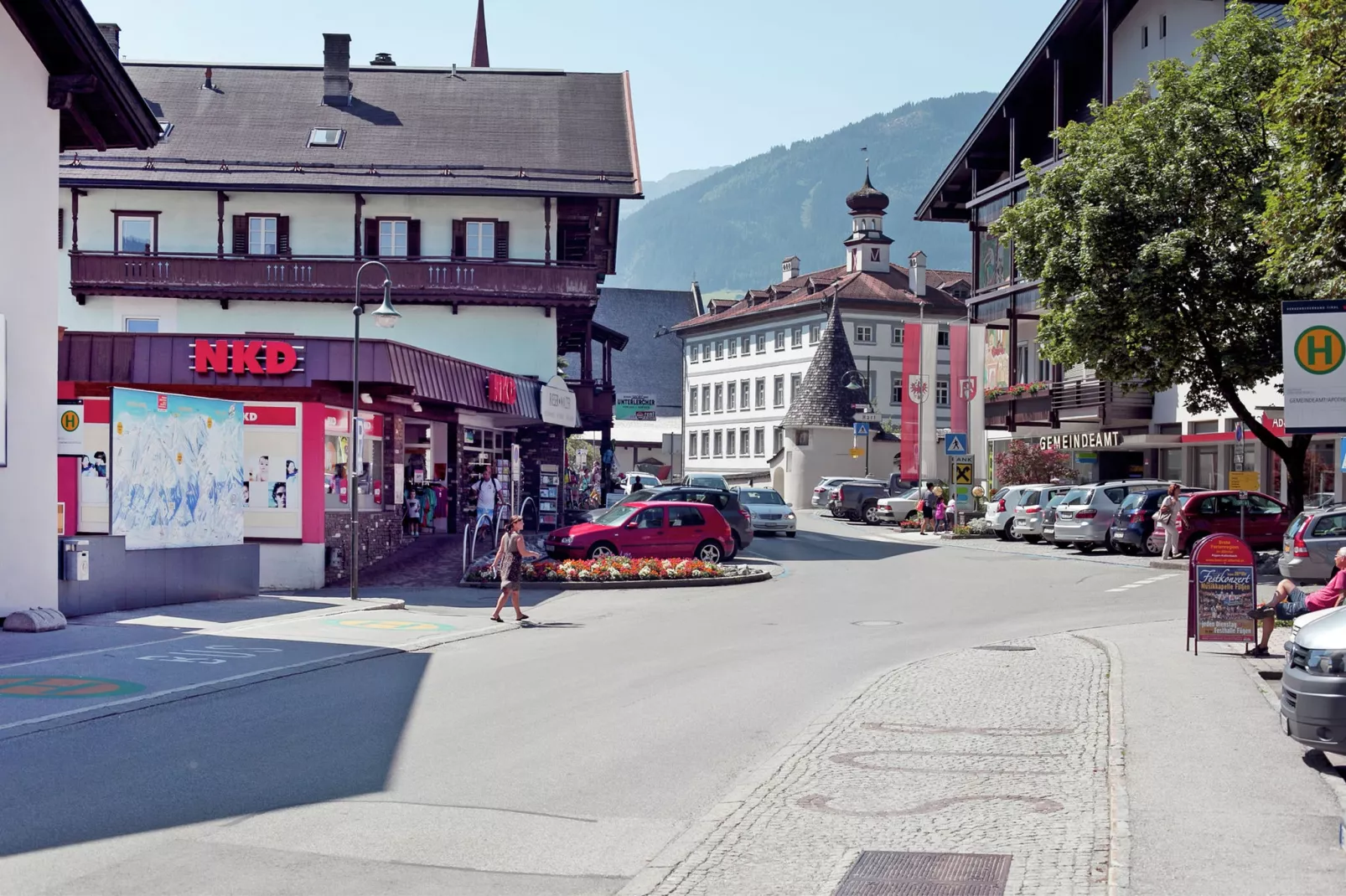 Haus Nachtschatt-Gebieden zomer 1km