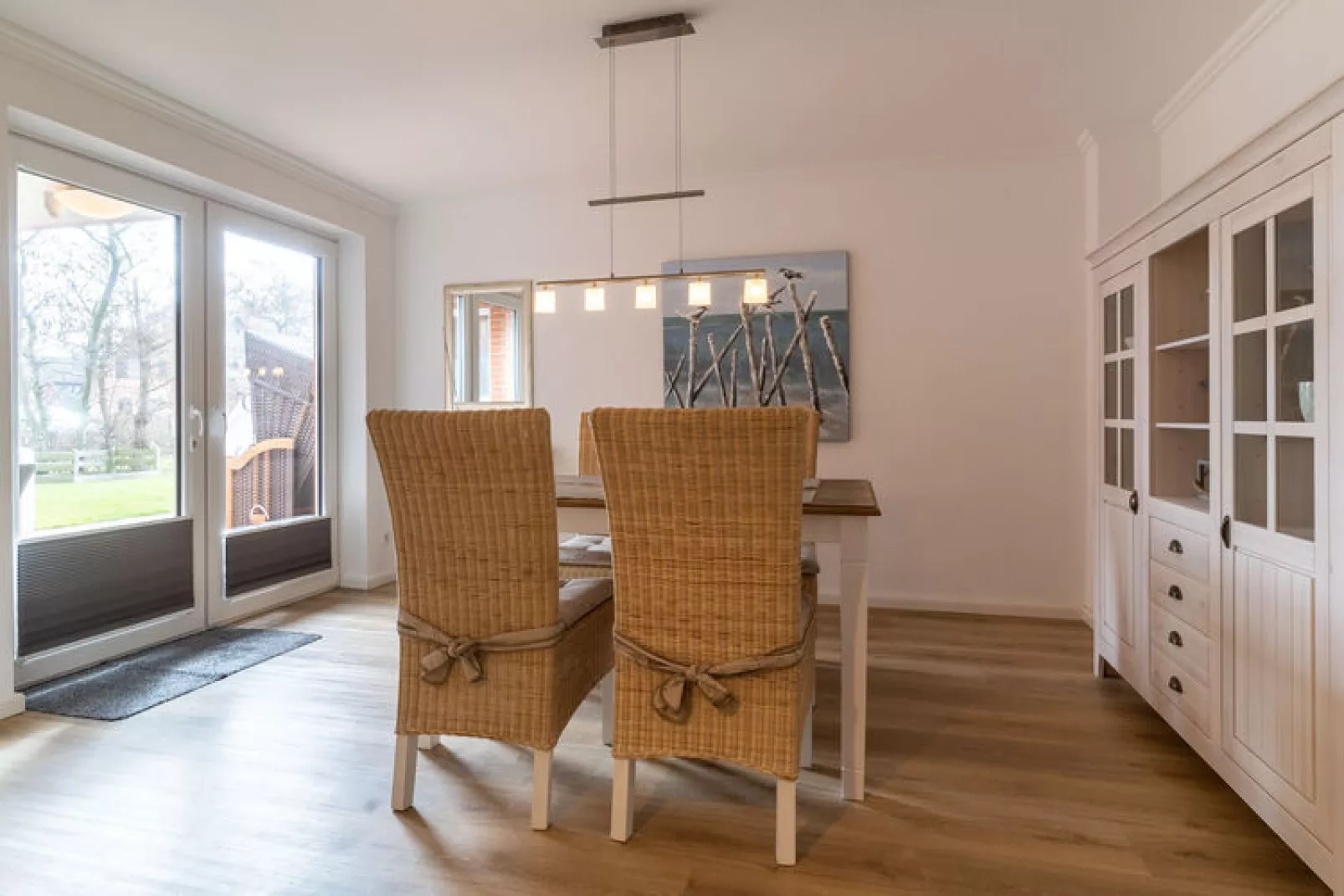 Ferienwohnung Deichlamm St Peter-Ording-Eetkamer