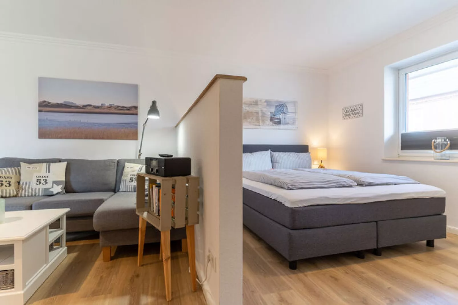 Ferienwohnung Deichlamm St Peter-Ording-Slaapkamer