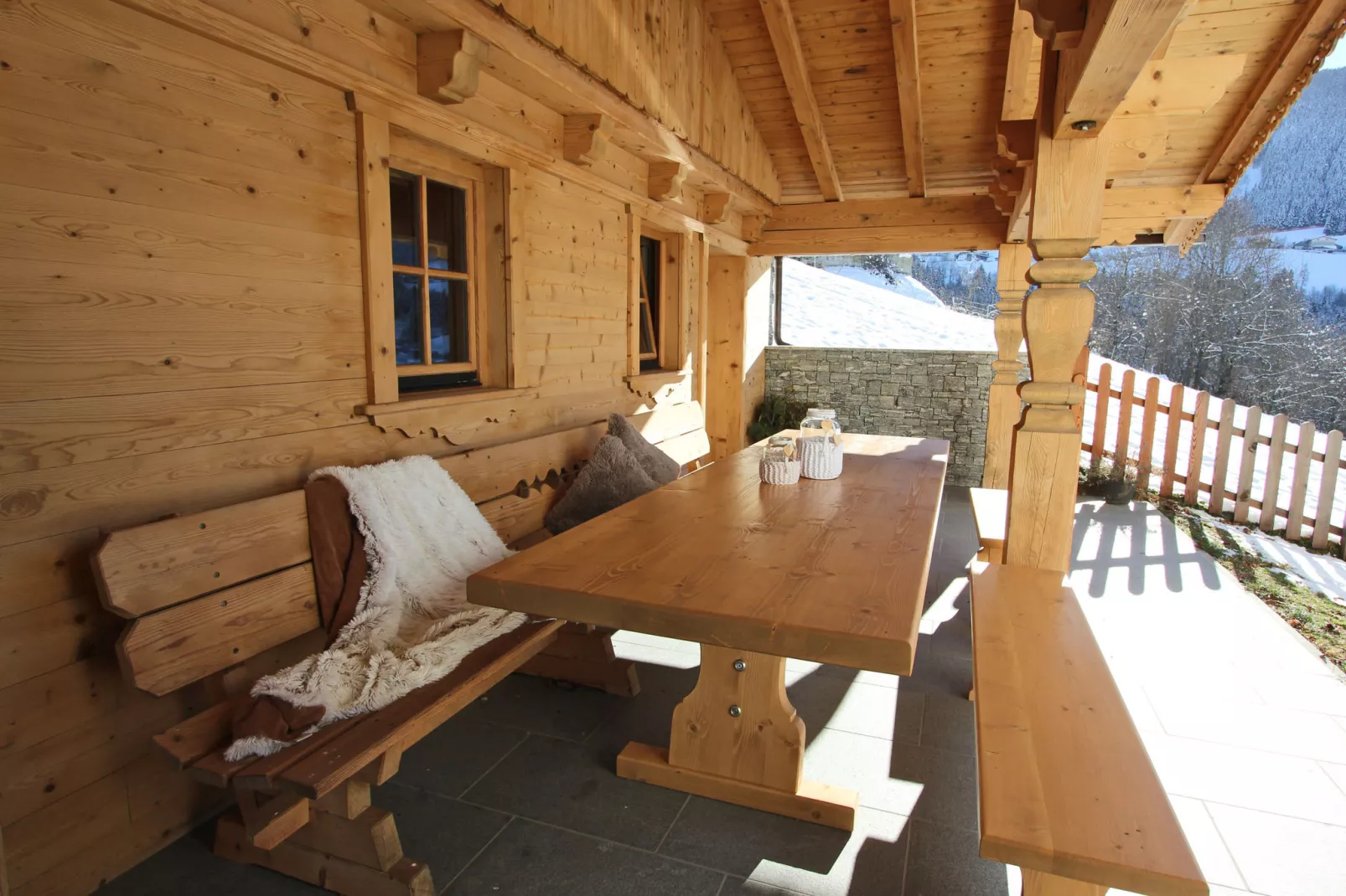 Chalet Schiestl-Terrasbalkon