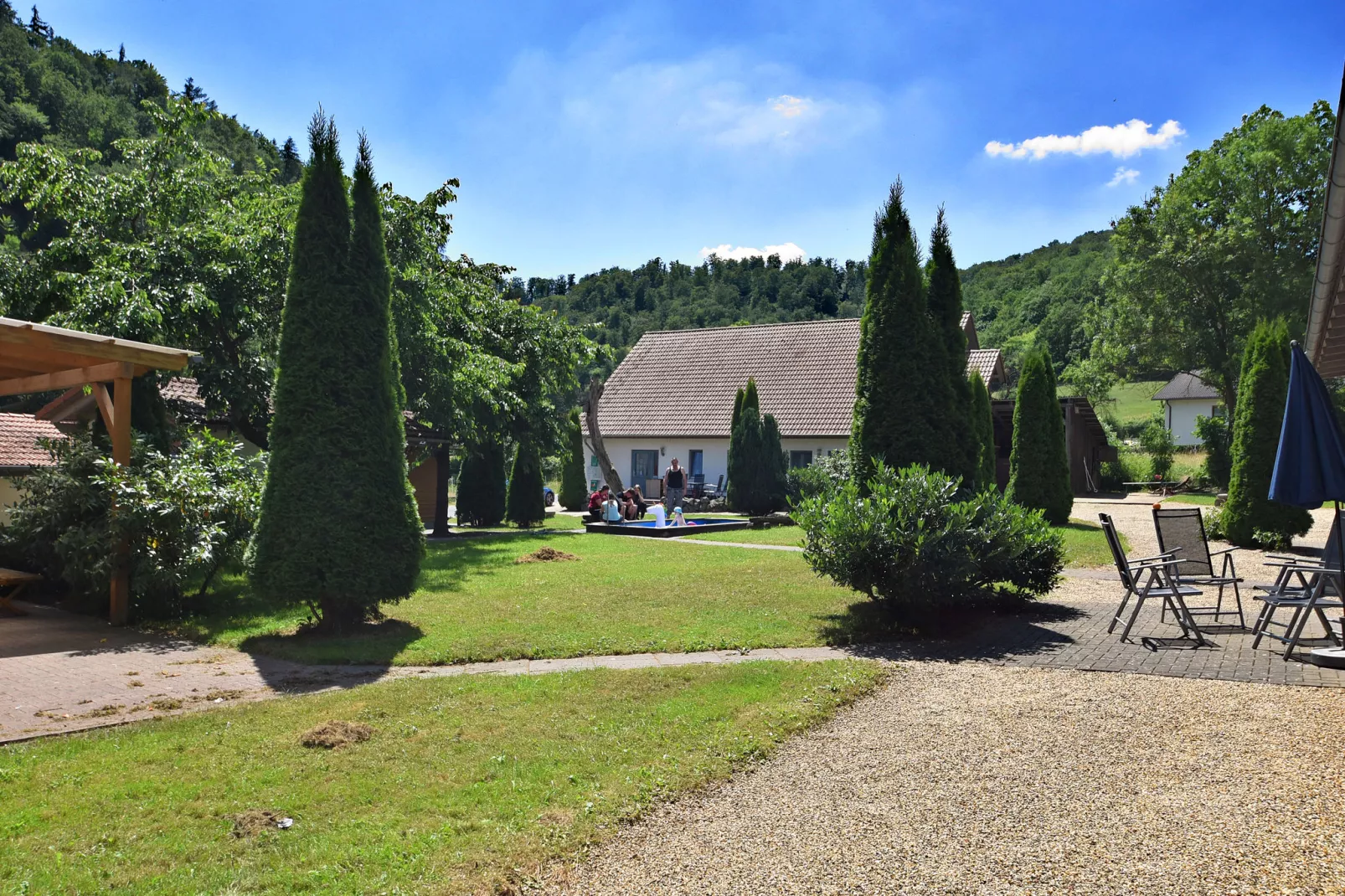 Am Ferienbauernhof - FW 7-Tuinen zomer