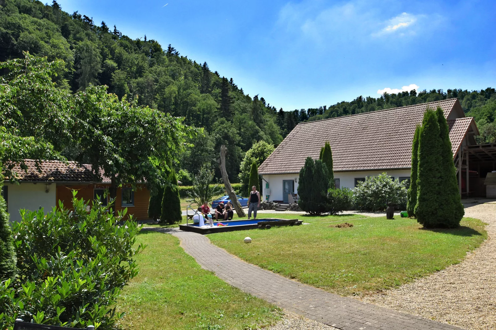 Am Ferienbauernhof - FW 7-Uitzicht zomer