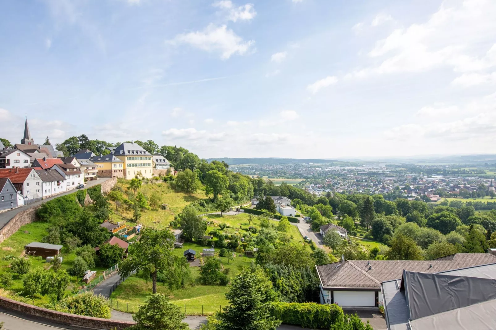 Sauerland-Uitzicht zomer