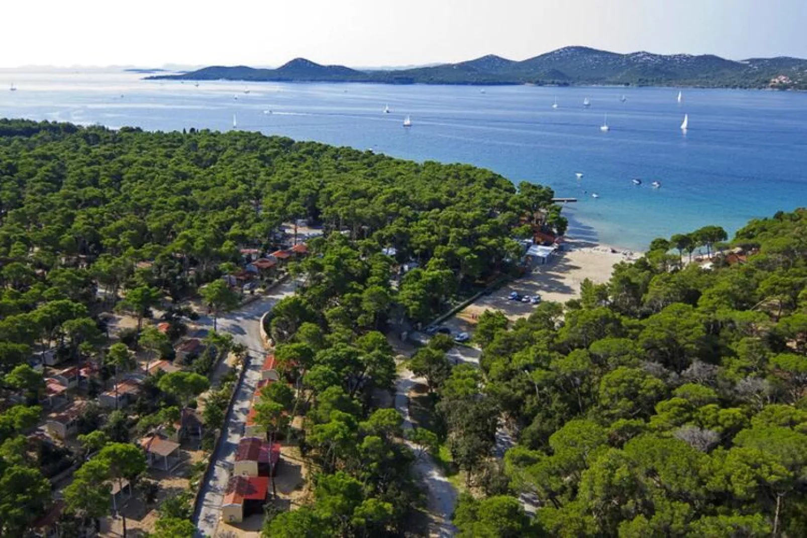 Mobile Homes in Camp Soline Biograd na moru - Typ Dalmatia Tavolara-Waterzicht