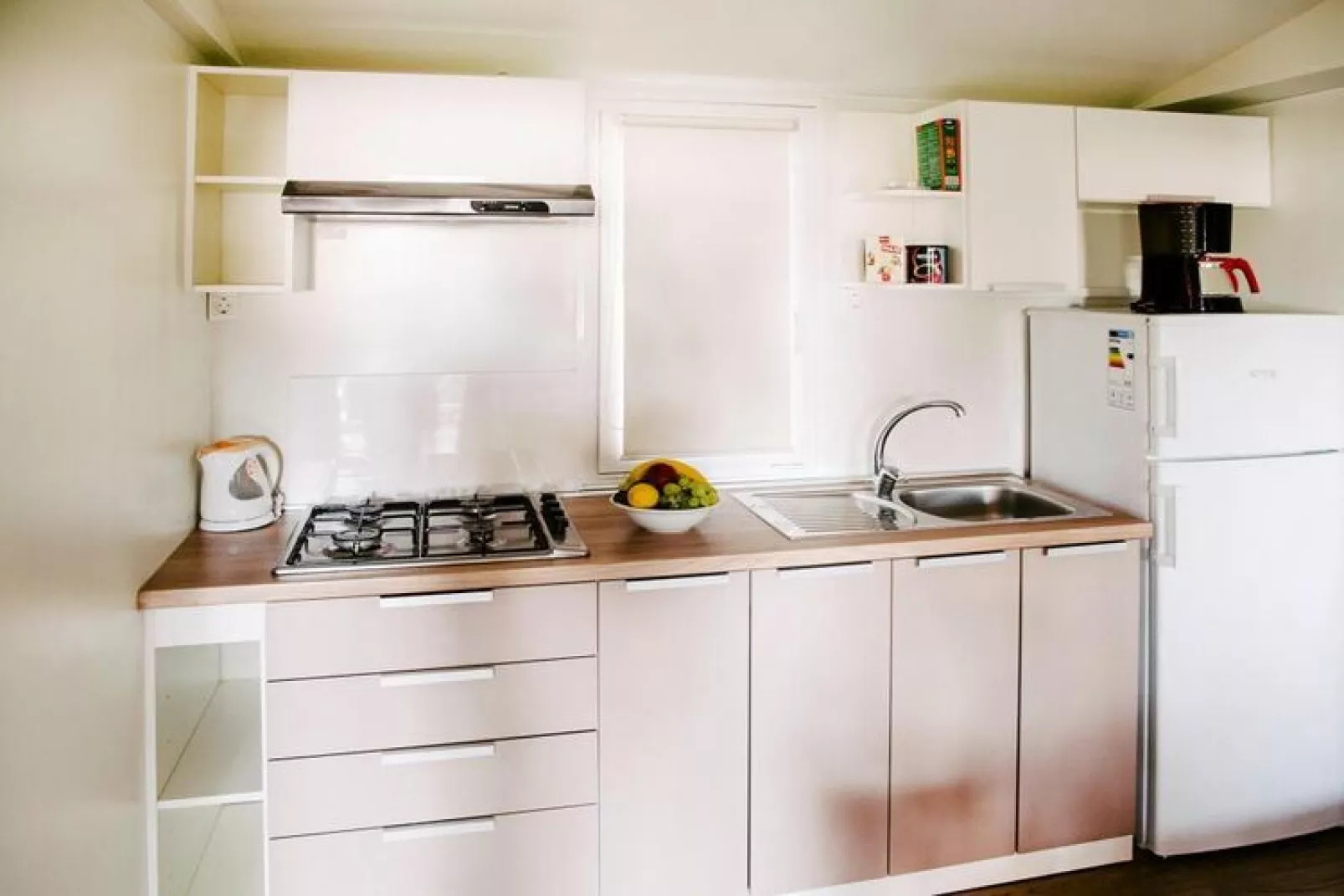 Mobile Homes Soline Biograd-Type Comfort Plus-Keuken