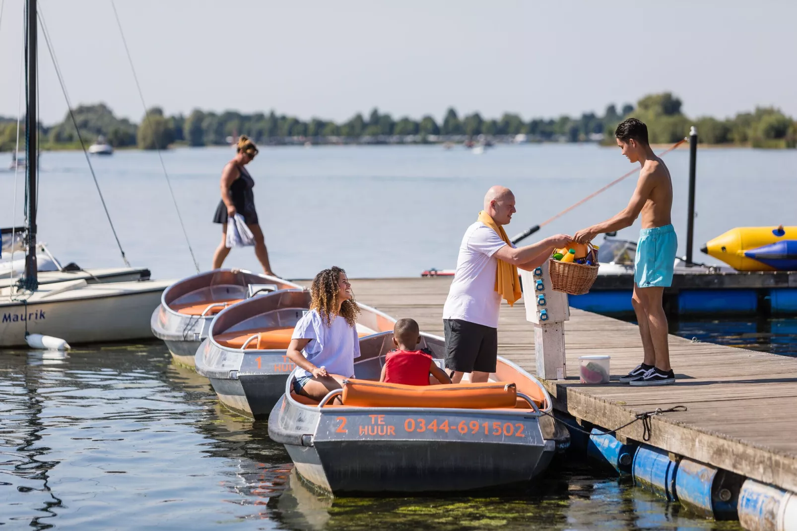 Vakantiepark Eiland van Maurik 6-Gebieden zomer 1km