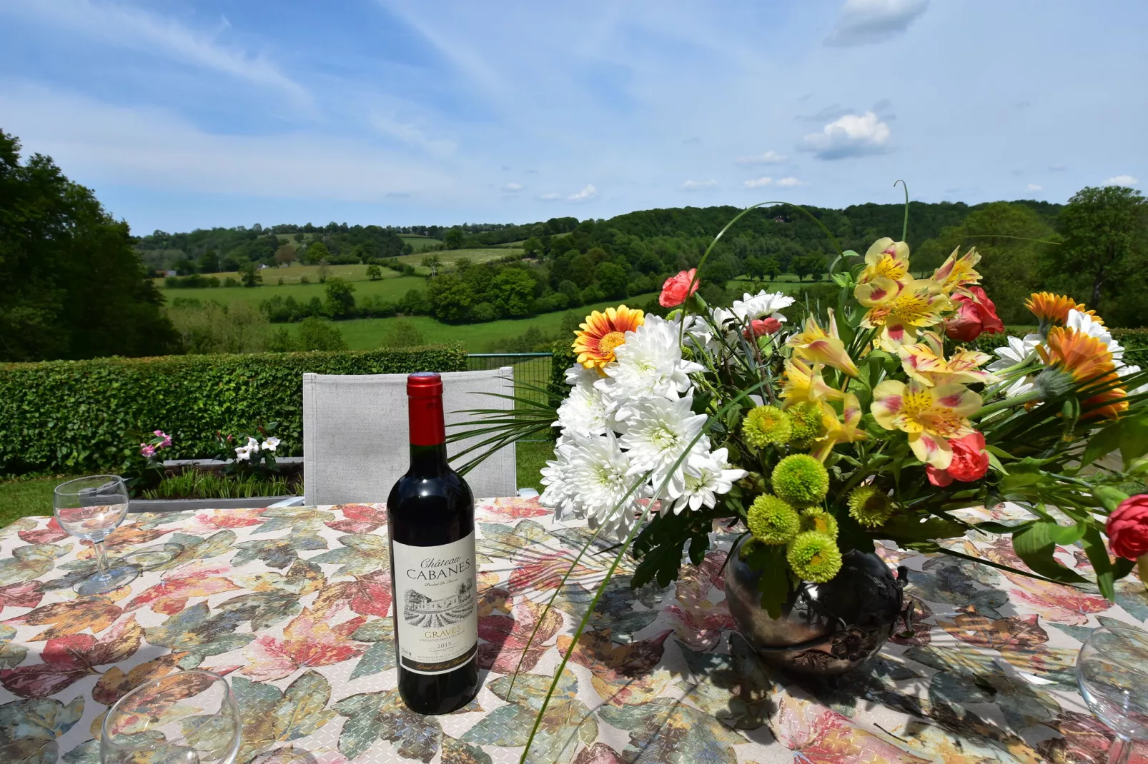 Maison de vacances Sourdeval les Bois-Terrasbalkon