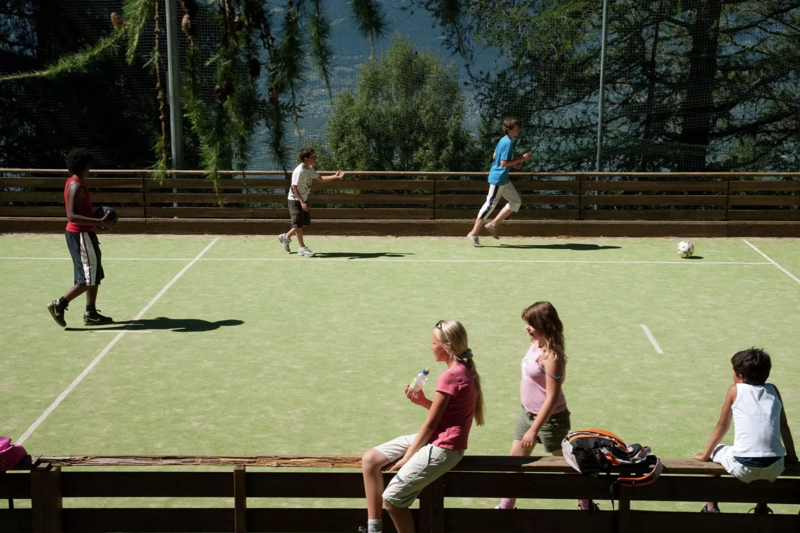 Ski Heaven-Gebieden zomer 5km