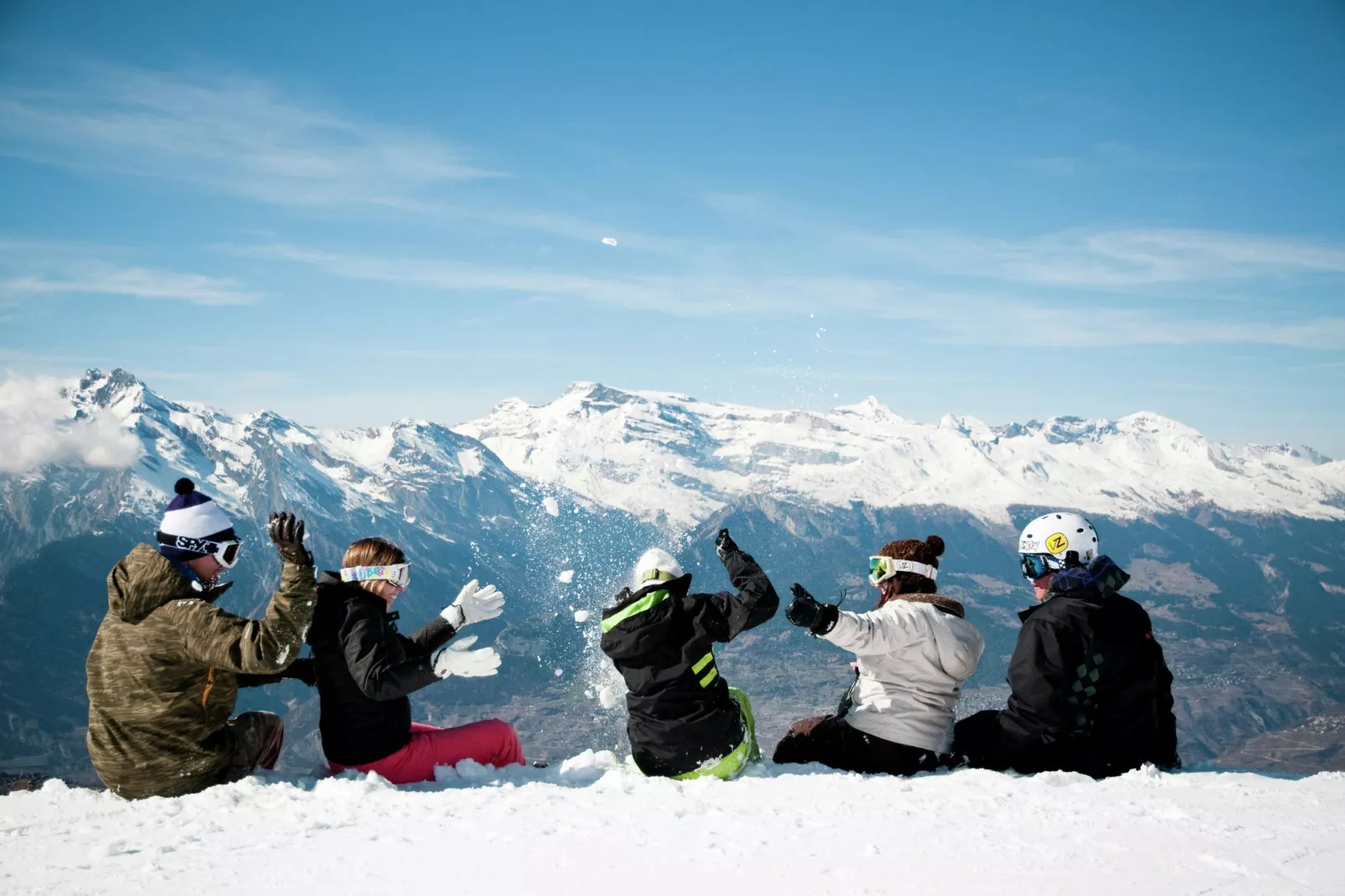 Ski Heaven-Gebied winter 5km