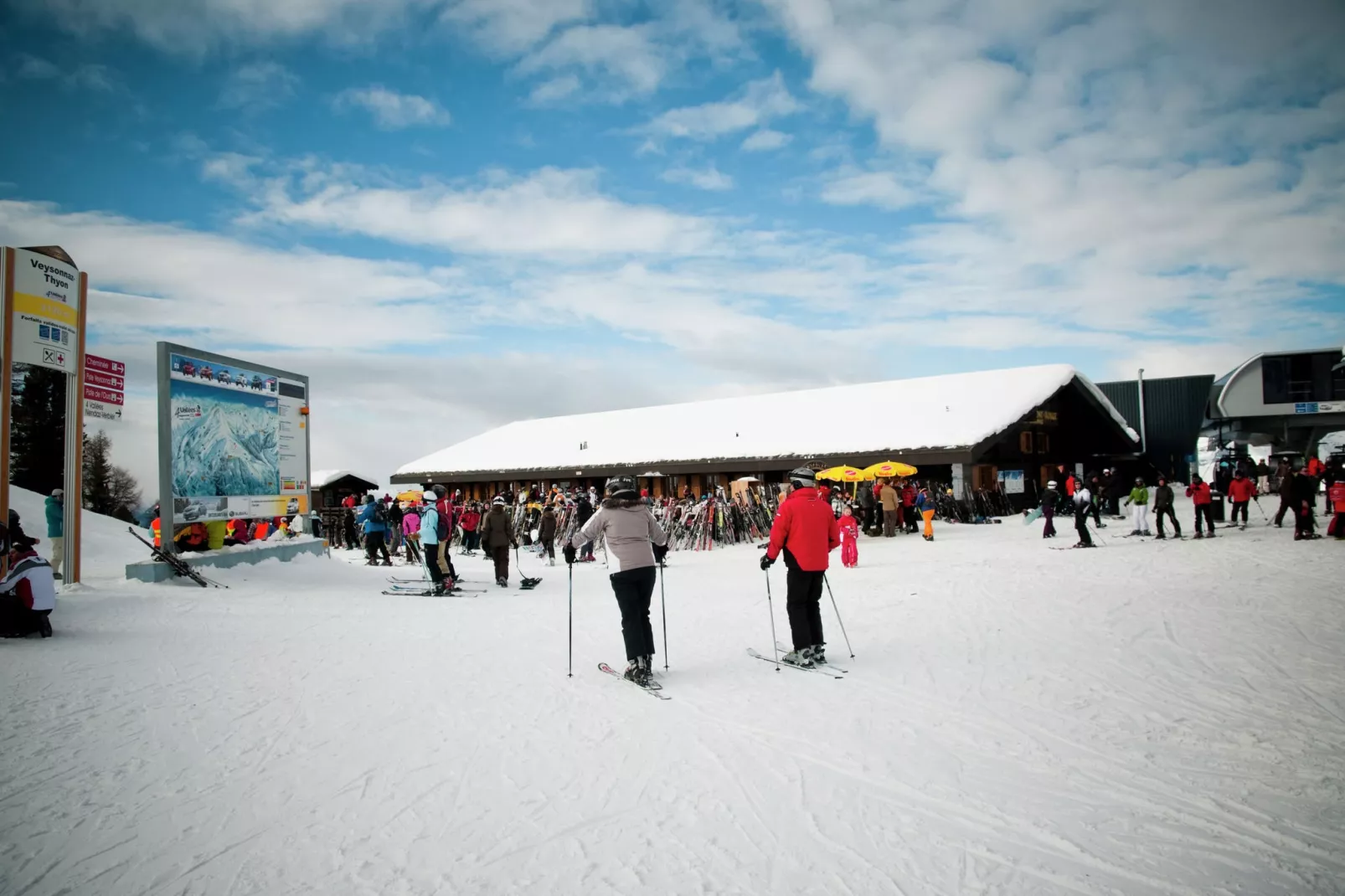 Ski Heaven-Gebied winter 5km