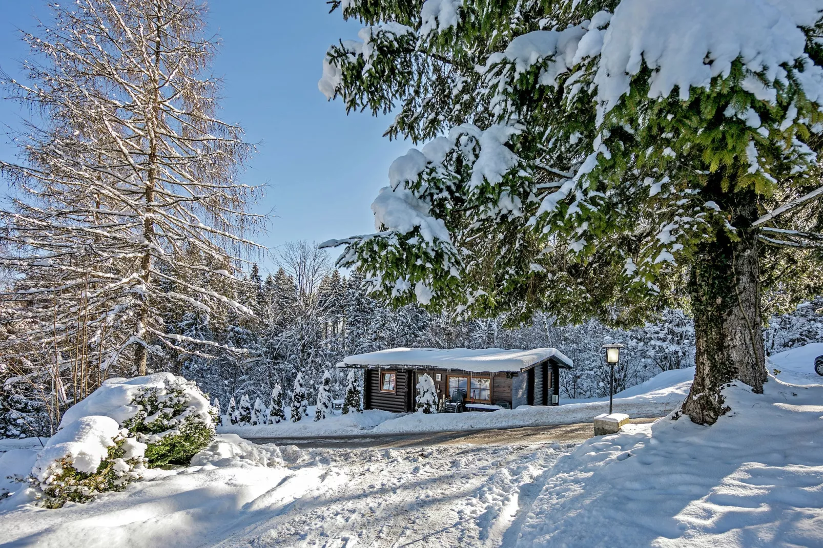 Chalet im Brixental-Exterieur winter