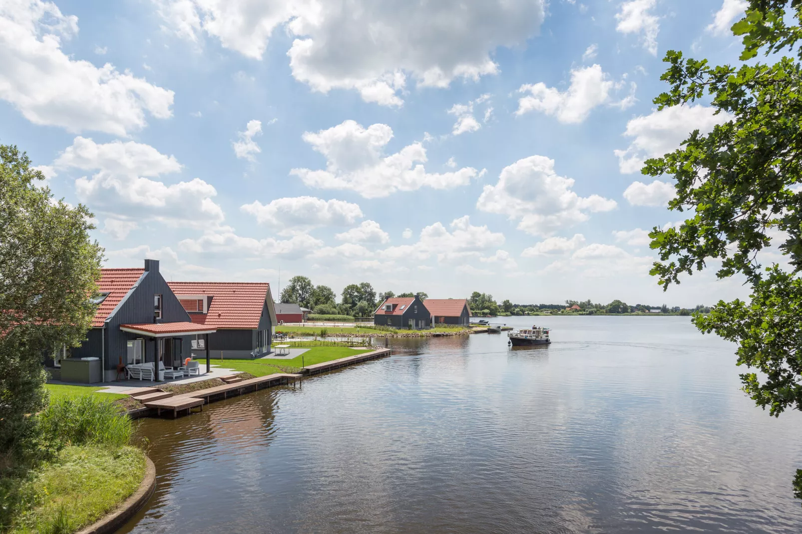 Waterpark Langelille 2-Gebieden zomer 1km