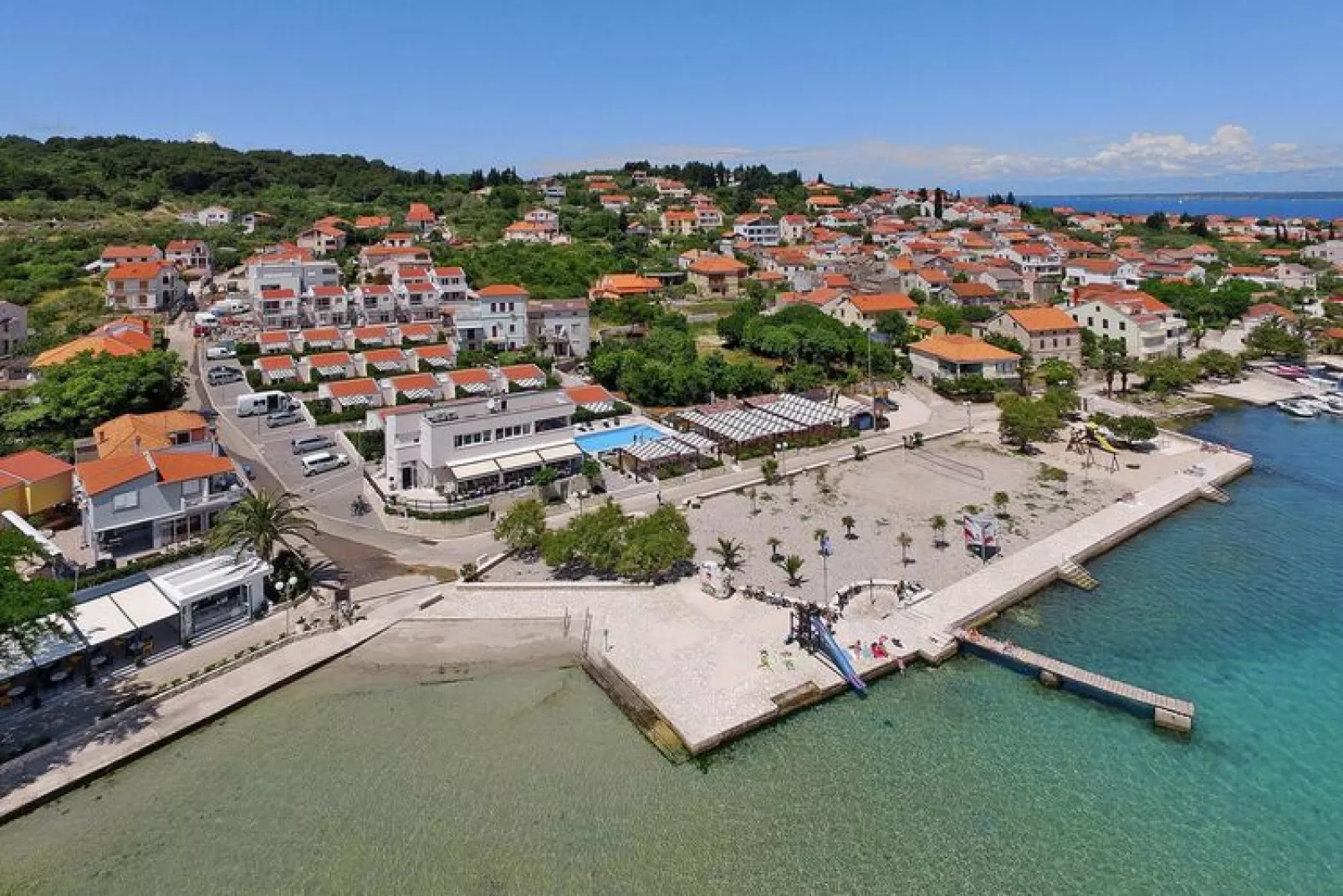 Holiday resort Vile Dalmacija, Preko-3-Raum-App., Classic 4+2, ca. 42 qm für 6 Pers.-Waterzicht