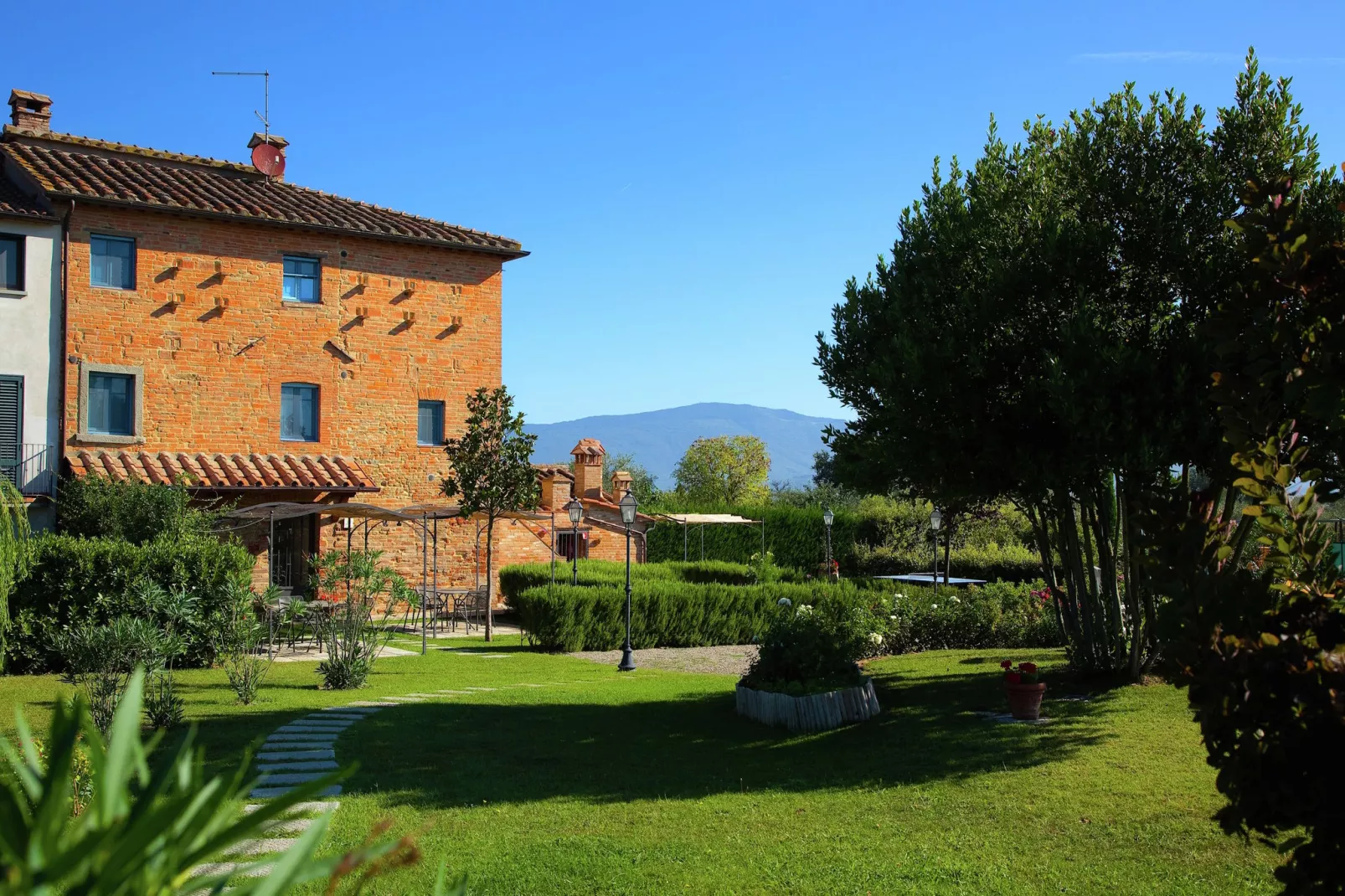 Villa il  Casone-Tuinen zomer