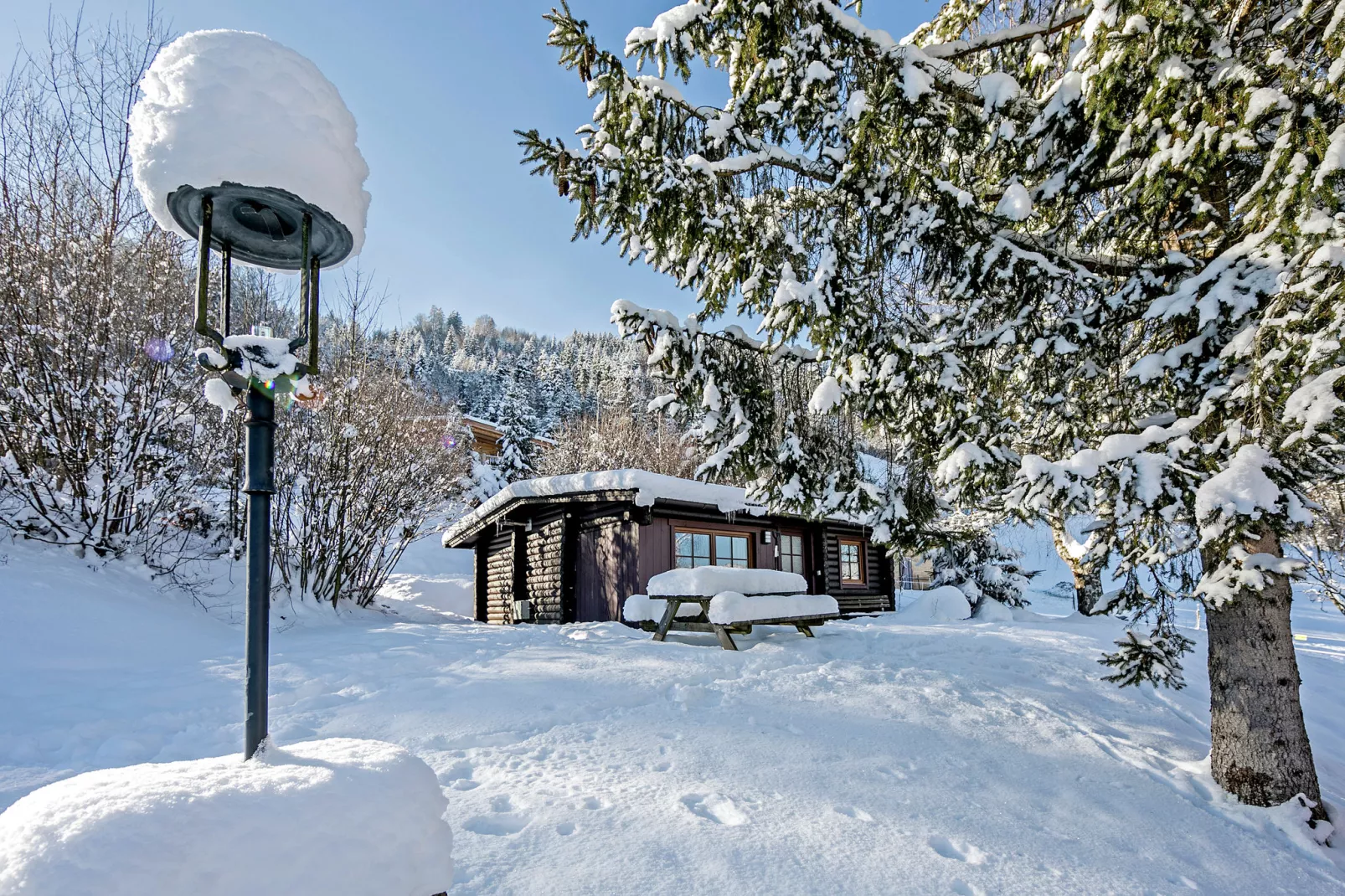 Chalet im Brixental I-Exterieur winter