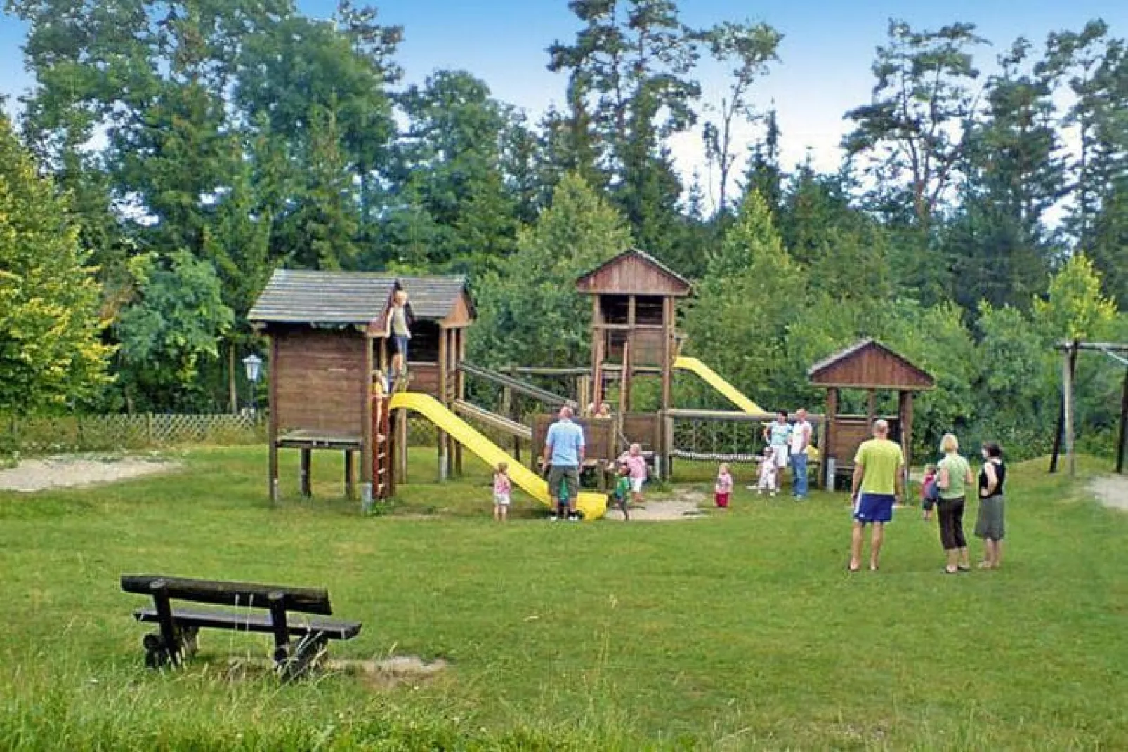 Ferienpark Lauterdörfle -Typ D Neckar 6 Pers  70 qm-Tuinen zomer