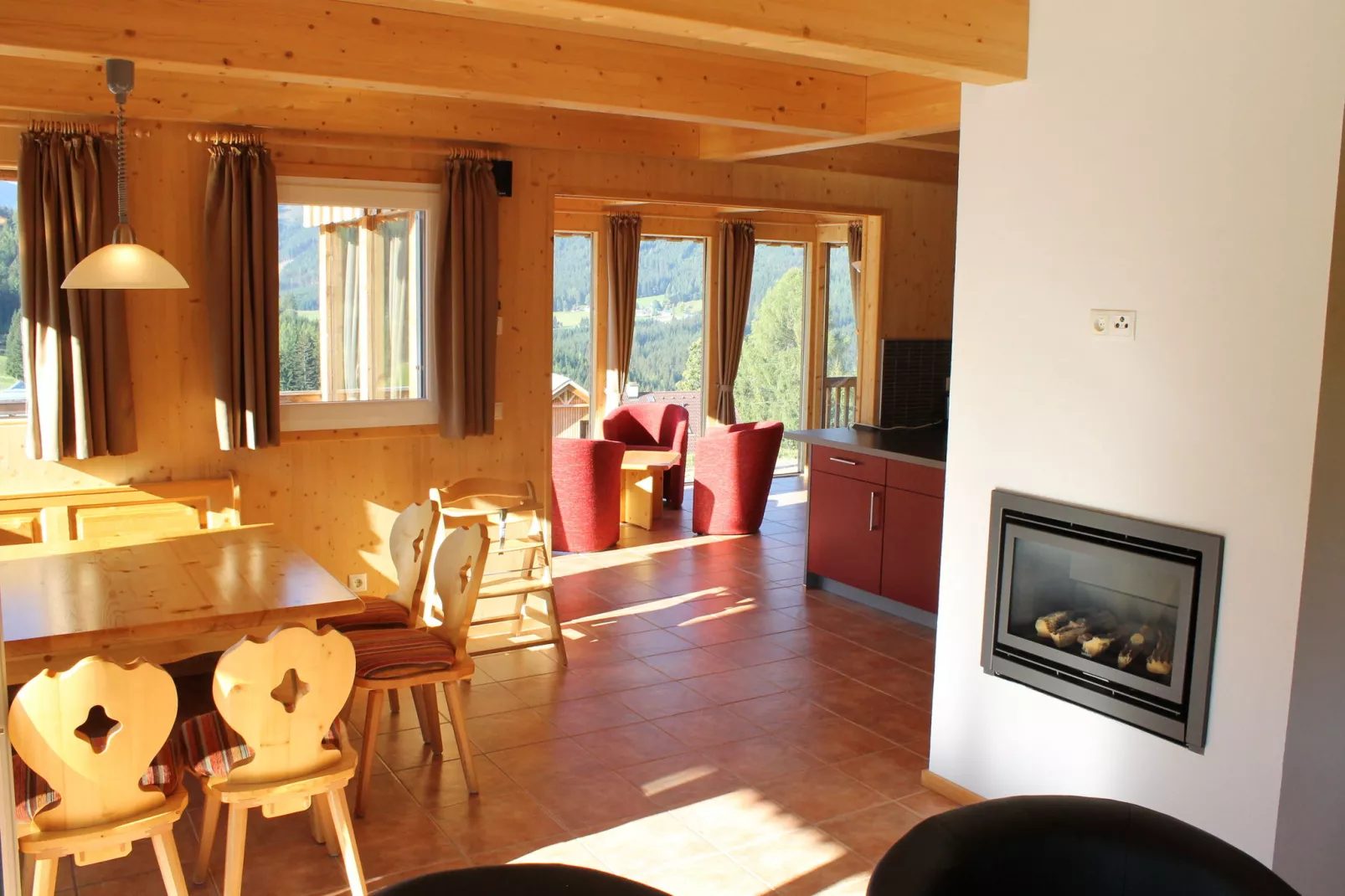 Tauern Chalet-Woonkamer