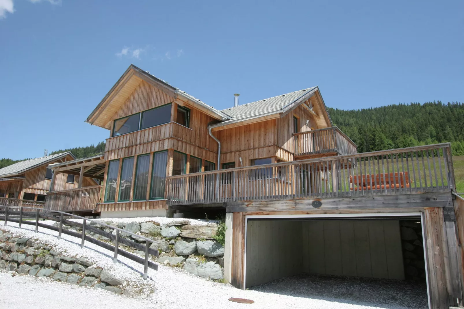 Tauern Chalet-Buitenkant zomer