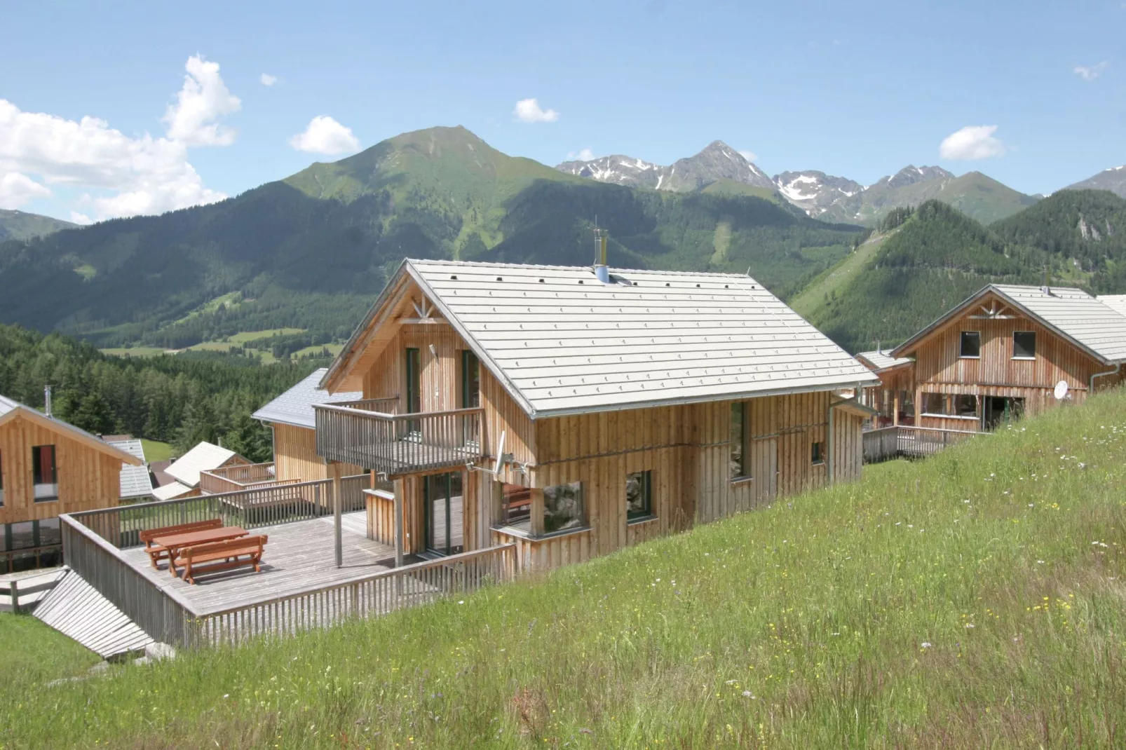 Tauern Chalet-Buitenkant zomer