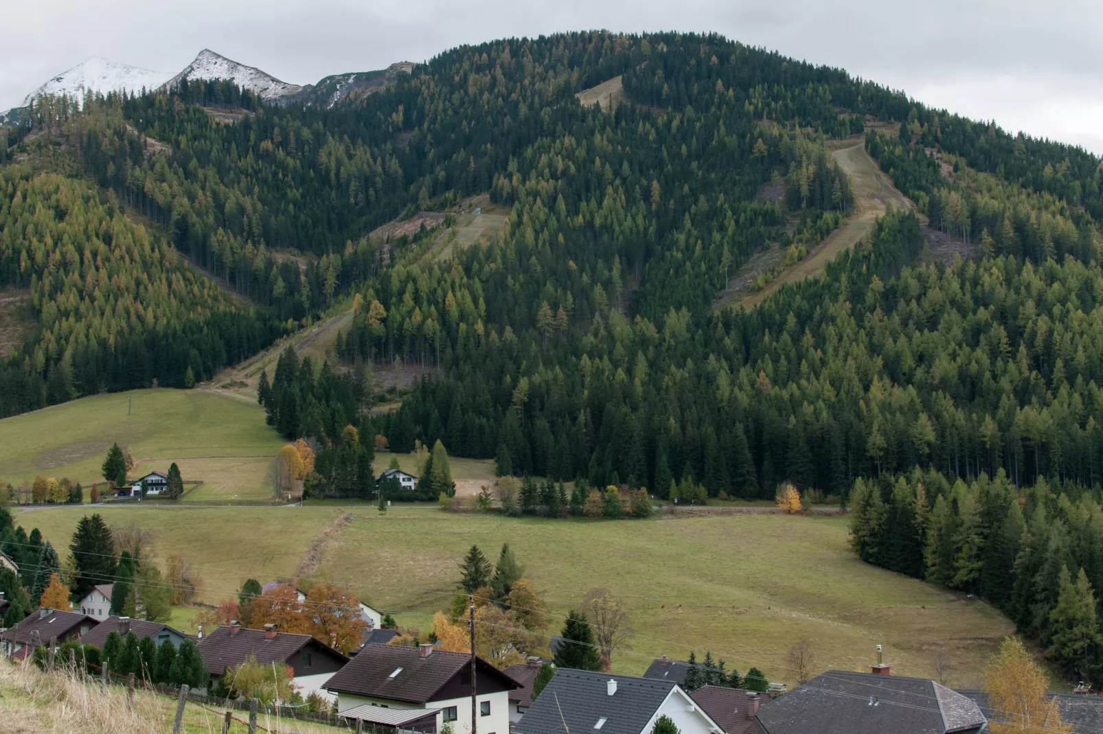 Chalet The LarchHouse-Uitzicht zomer