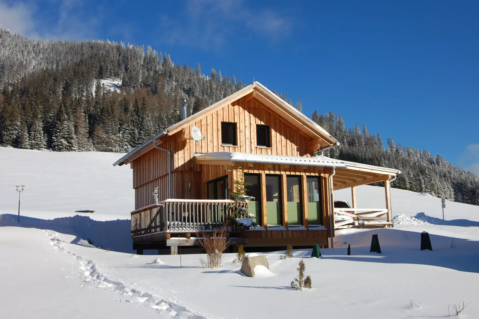 Chalet Sonnenschein-Exterieur winter