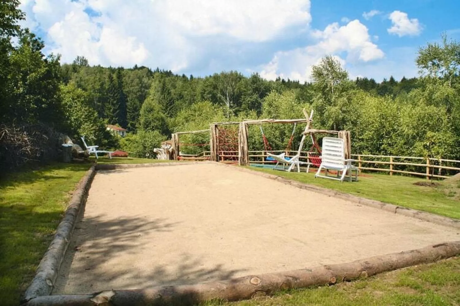 Ferienpark Falkenstein-Typ D 44 qm-Tuinen zomer