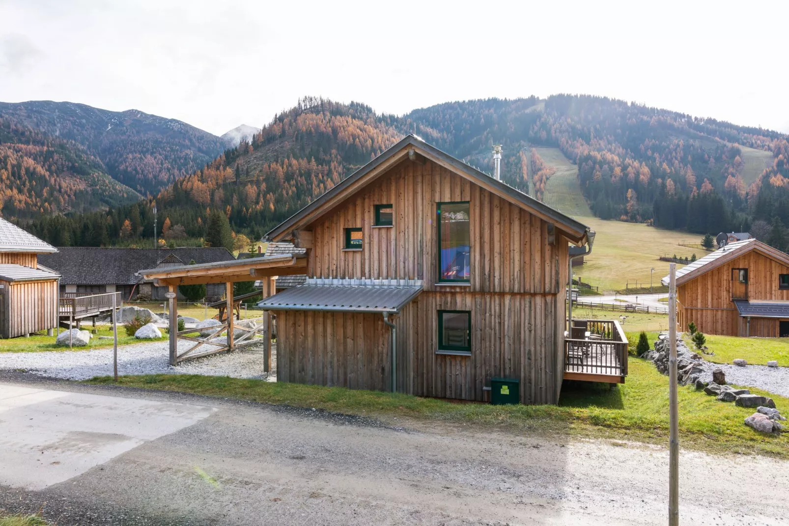 Chalet Sonnenschein-Buitenkant zomer