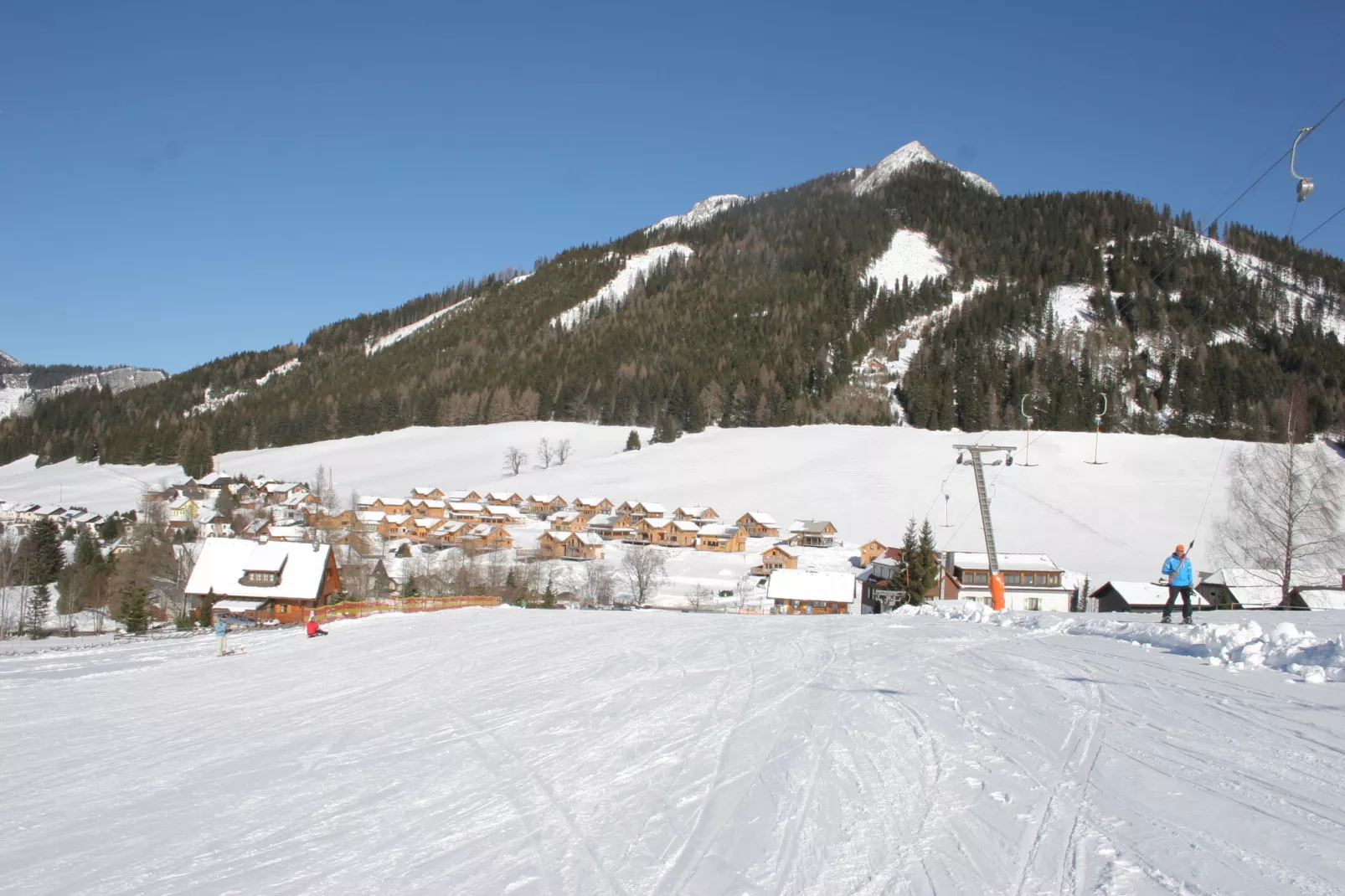 Chalet Hüttenzauber-Gebied winter 1km