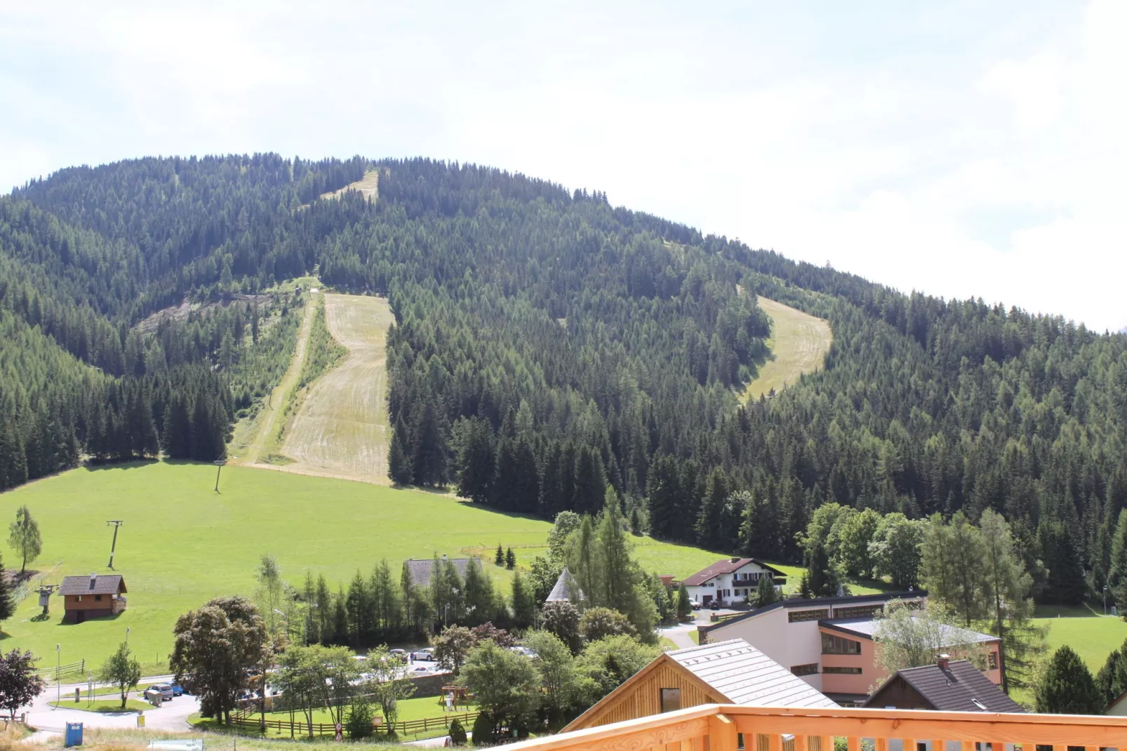 Chalet Hüttenzauber-Uitzicht zomer