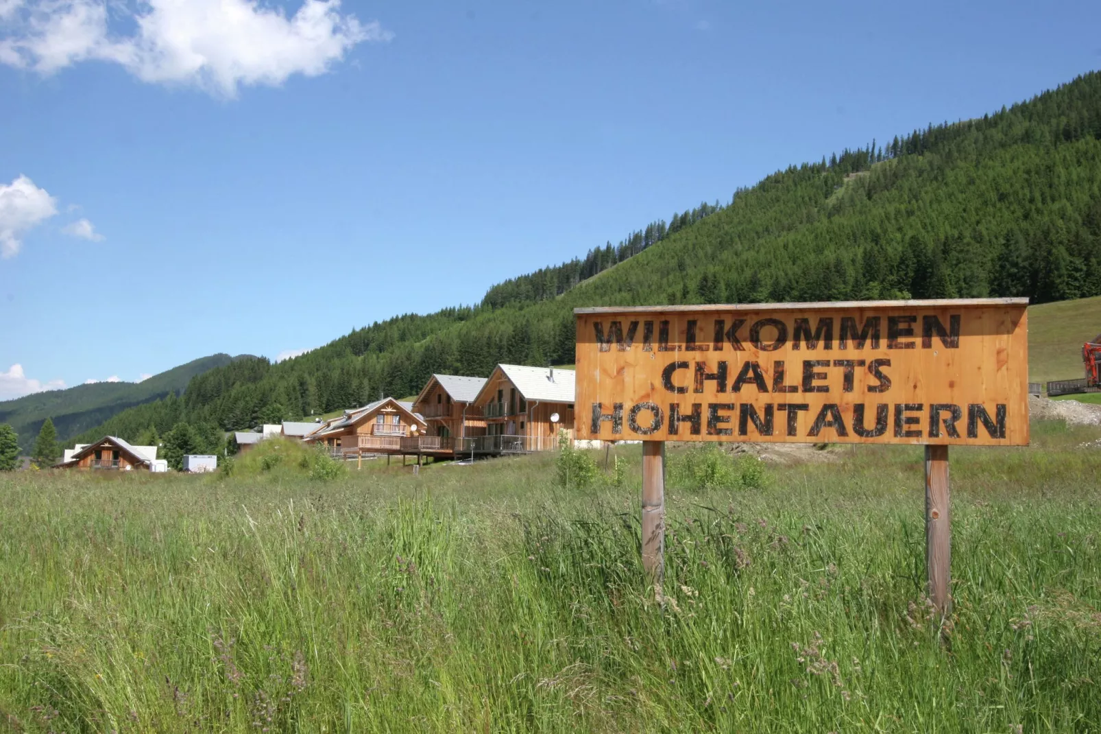 Chalet Hüttenzauber-Gebieden zomer 1km