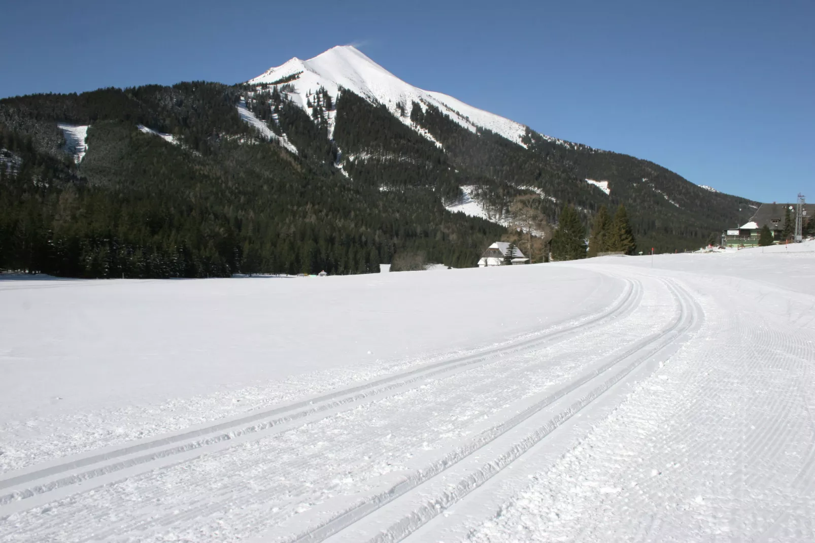 Alpen Chalet Wolkenheim-Gebied winter 5km