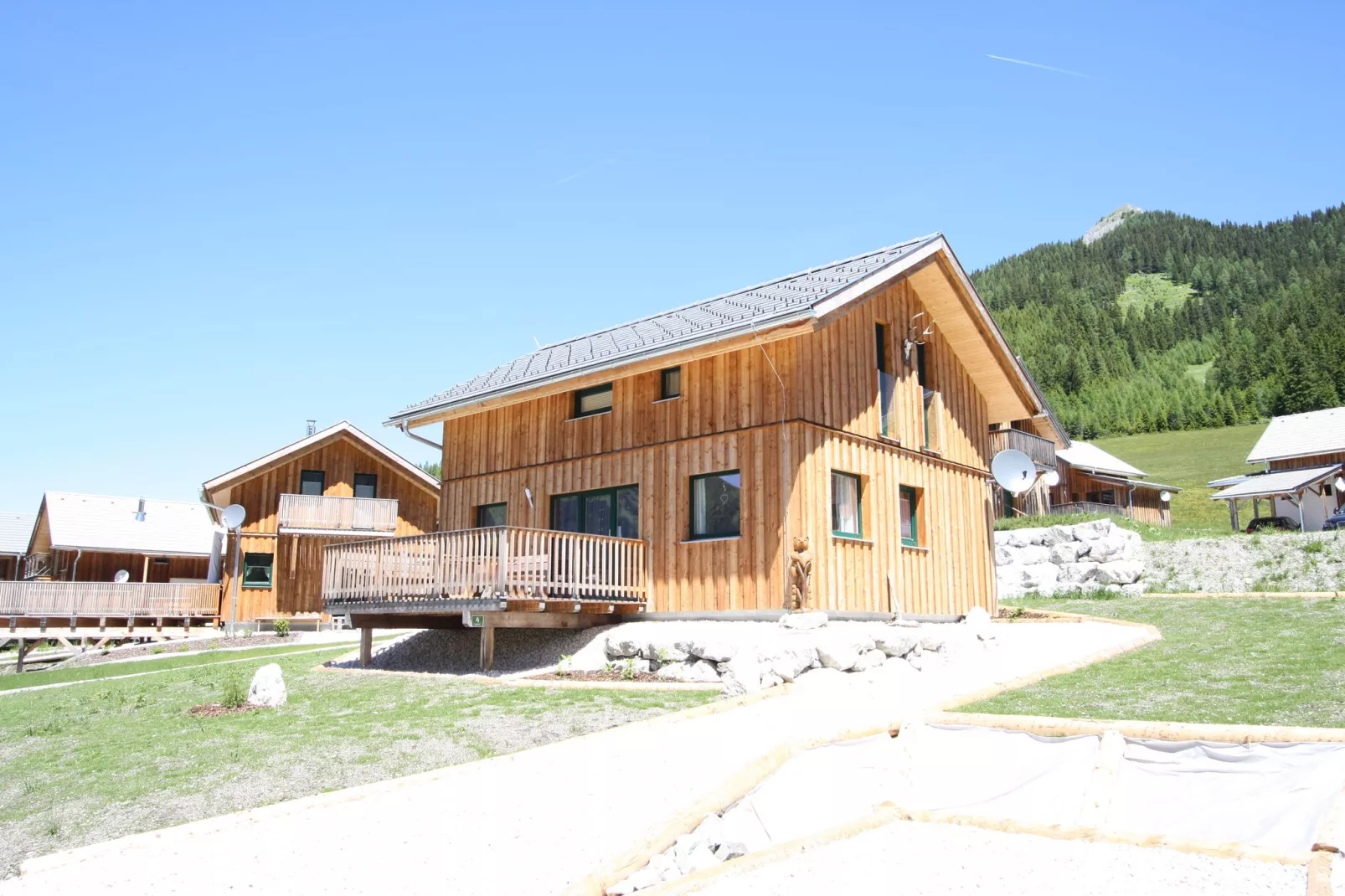 Chalet Bärenschanze-Buitenkant zomer