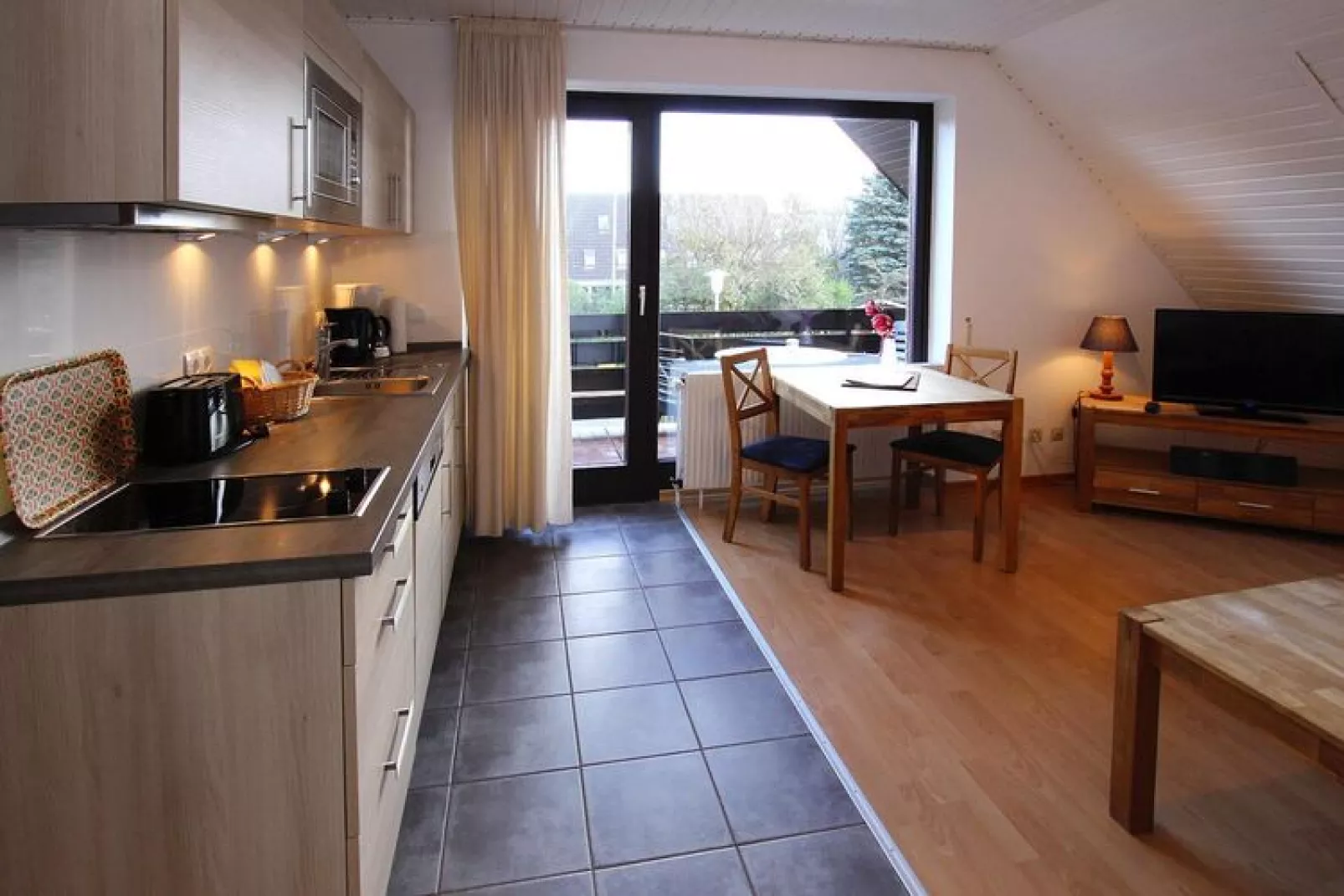 Apartementhaus Katharina Wohnung 4 - Westerland-Keuken