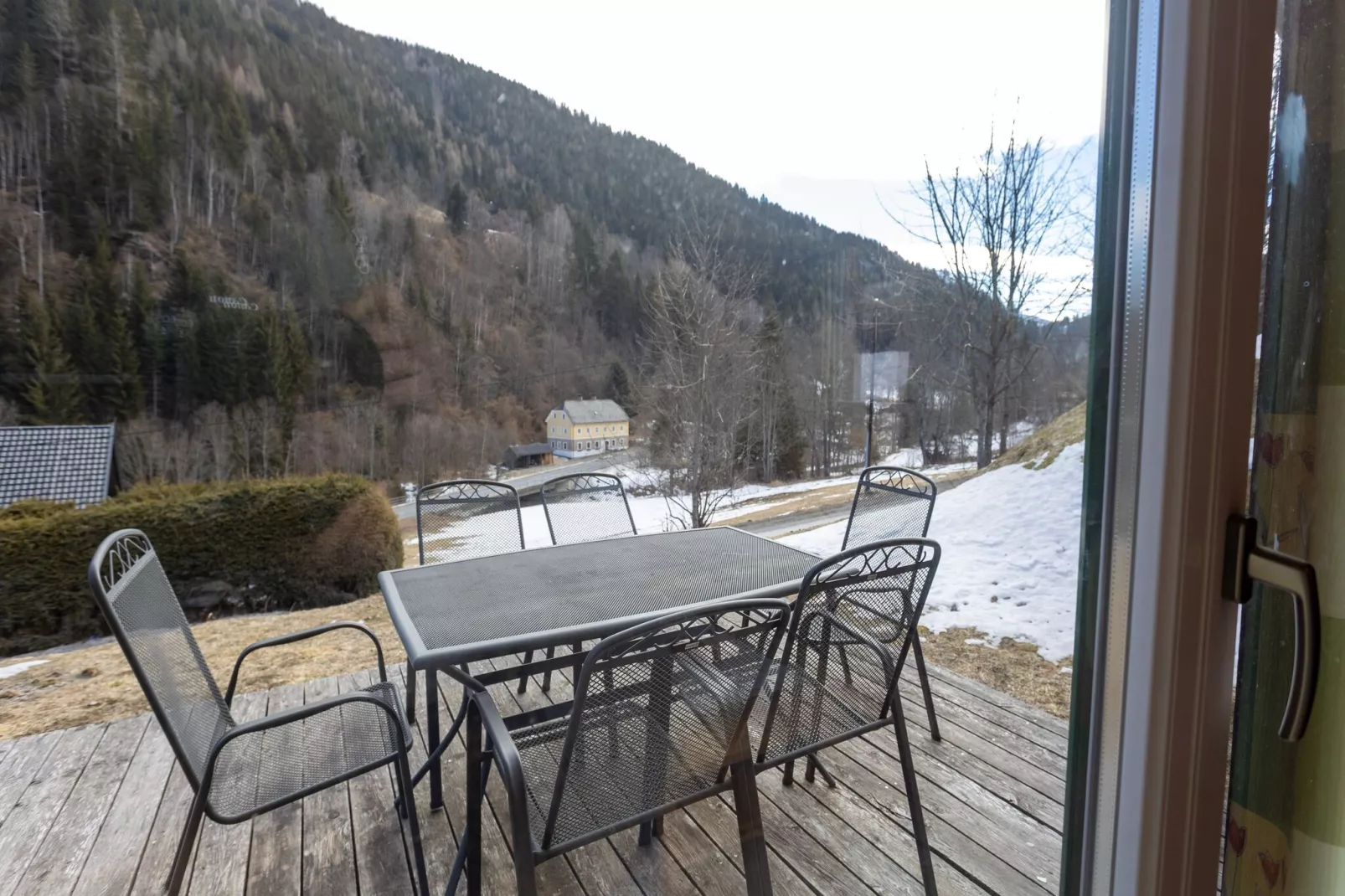 Chalet Pakenham-Terrasbalkon