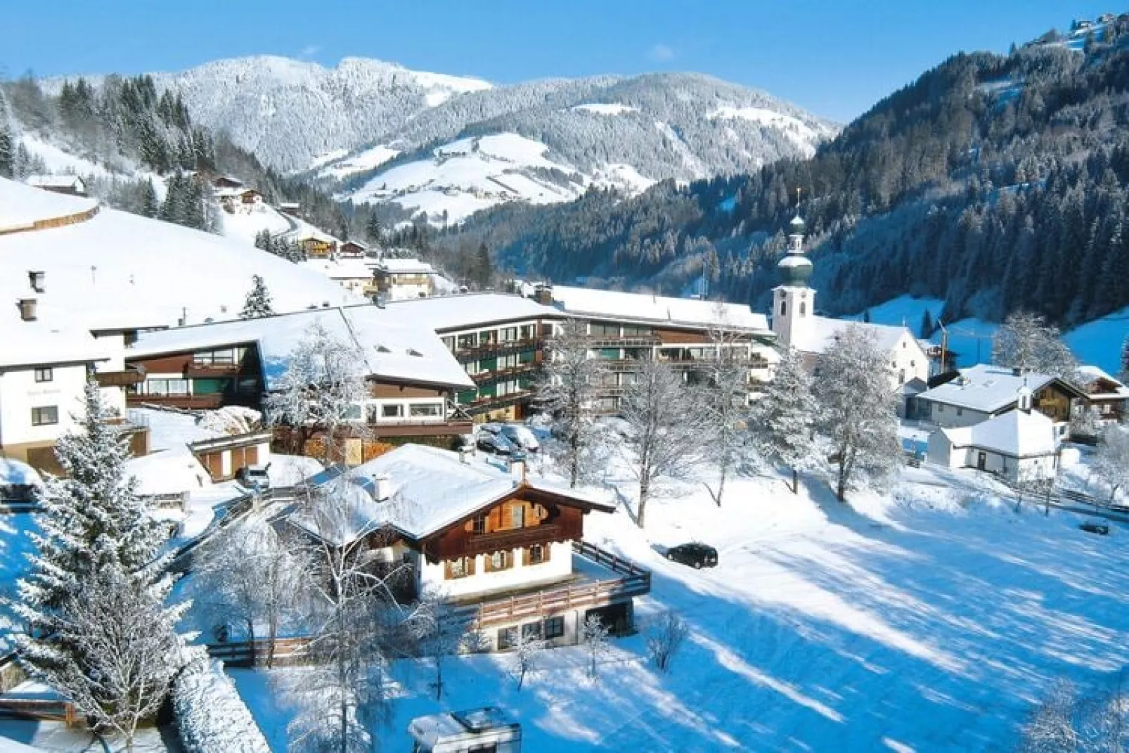 Apartments Schatzberg-Haus, Wildschönau-Auffach-Typ B-Exterieur winter