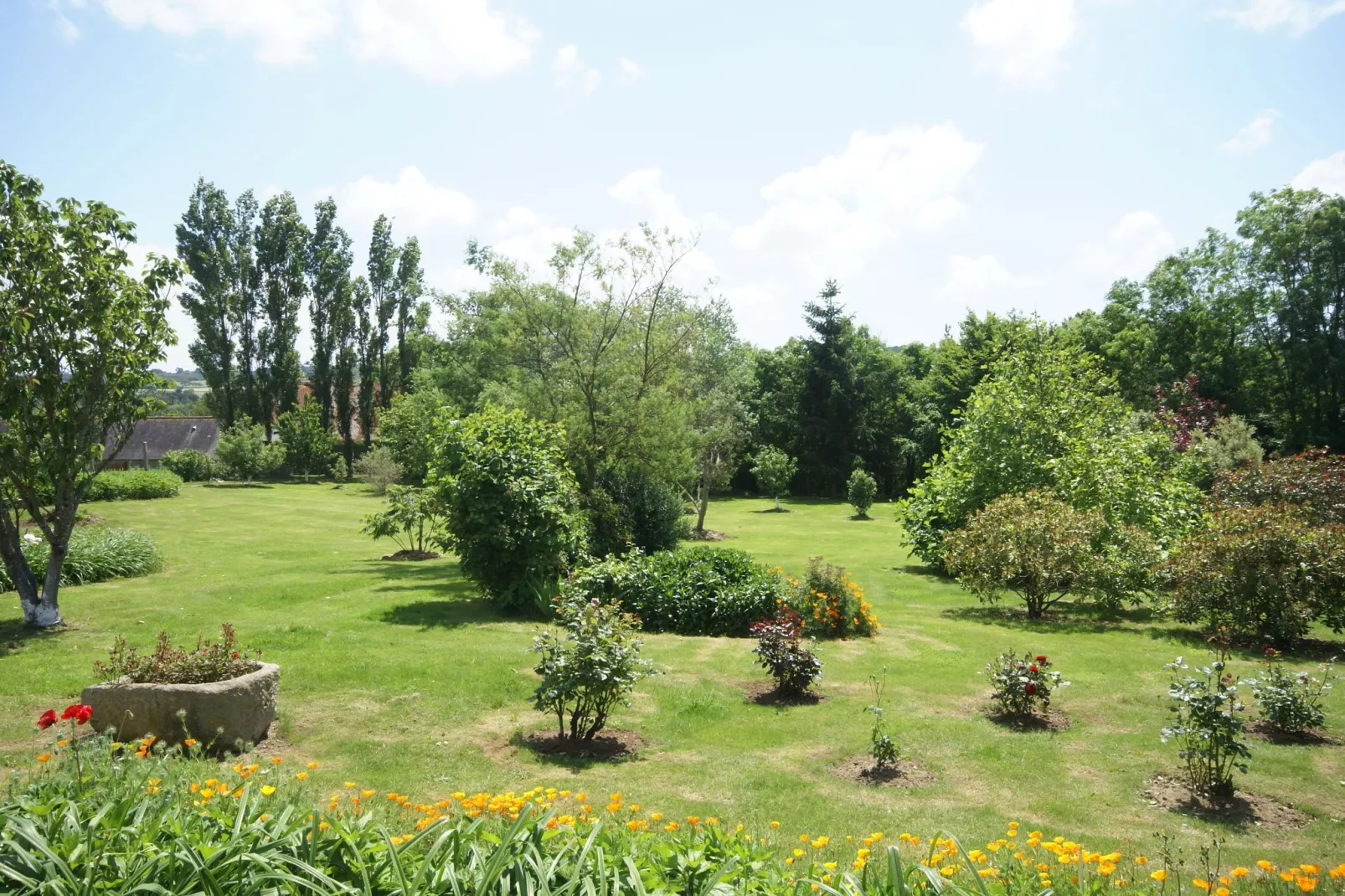 Maison de vacances Pont Croix-Tuinen zomer