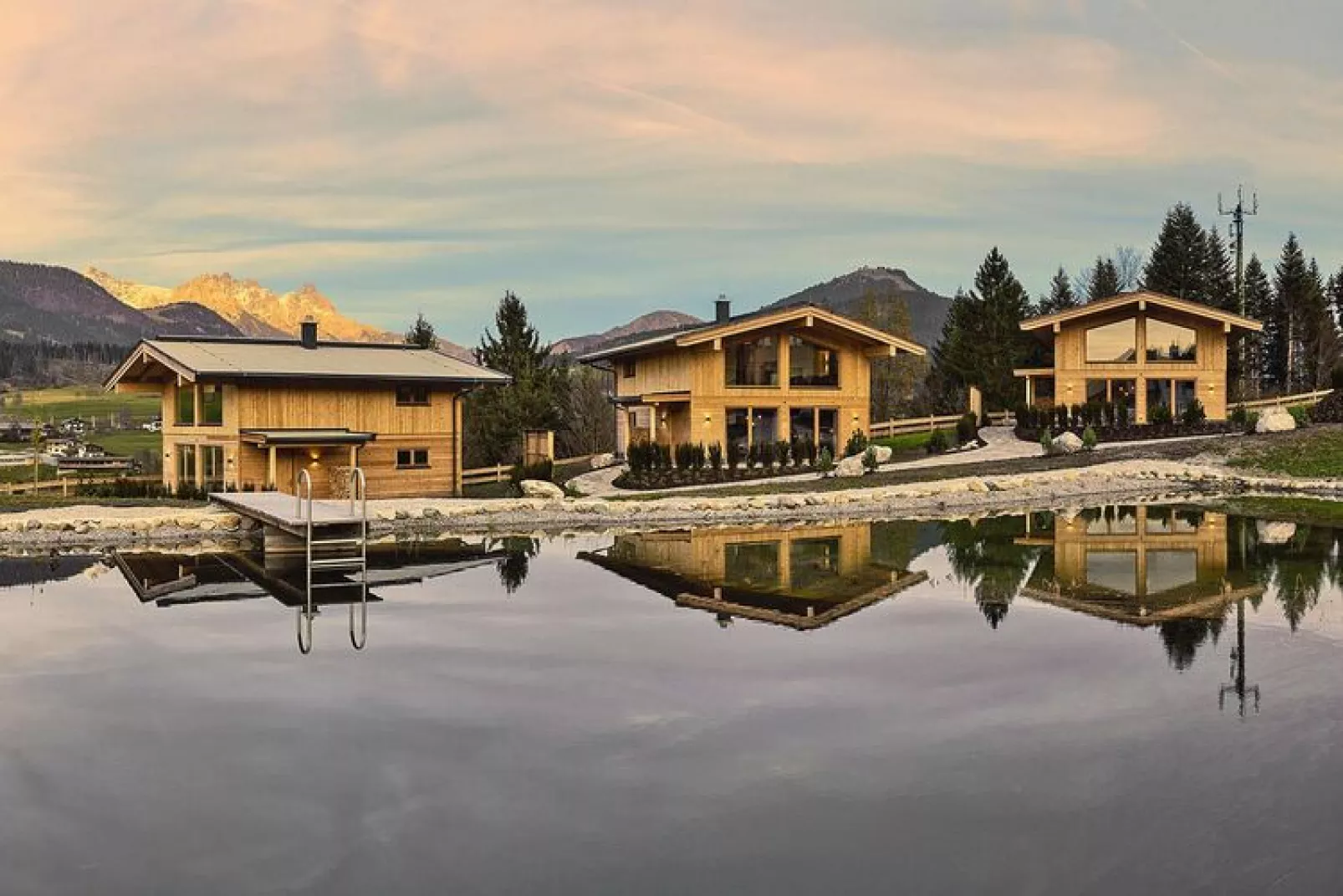Chalets Grosslehen, Fieberbrunn-Buitenkant zomer