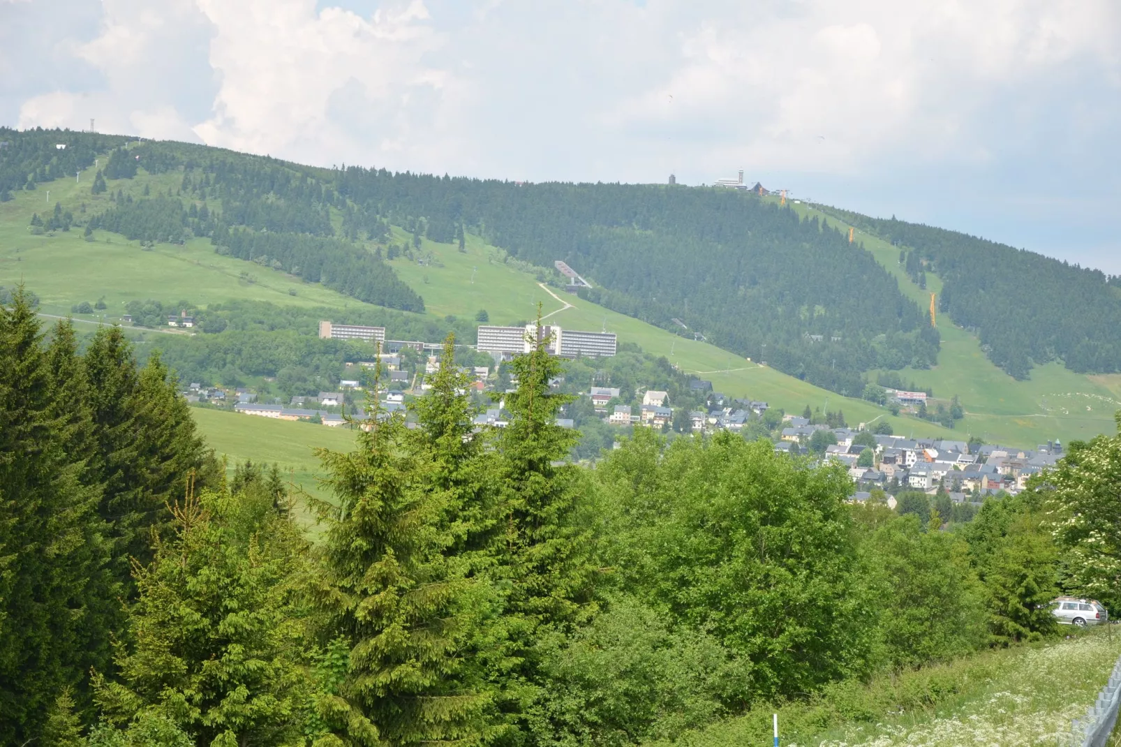 Milos-Gebieden zomer 1km