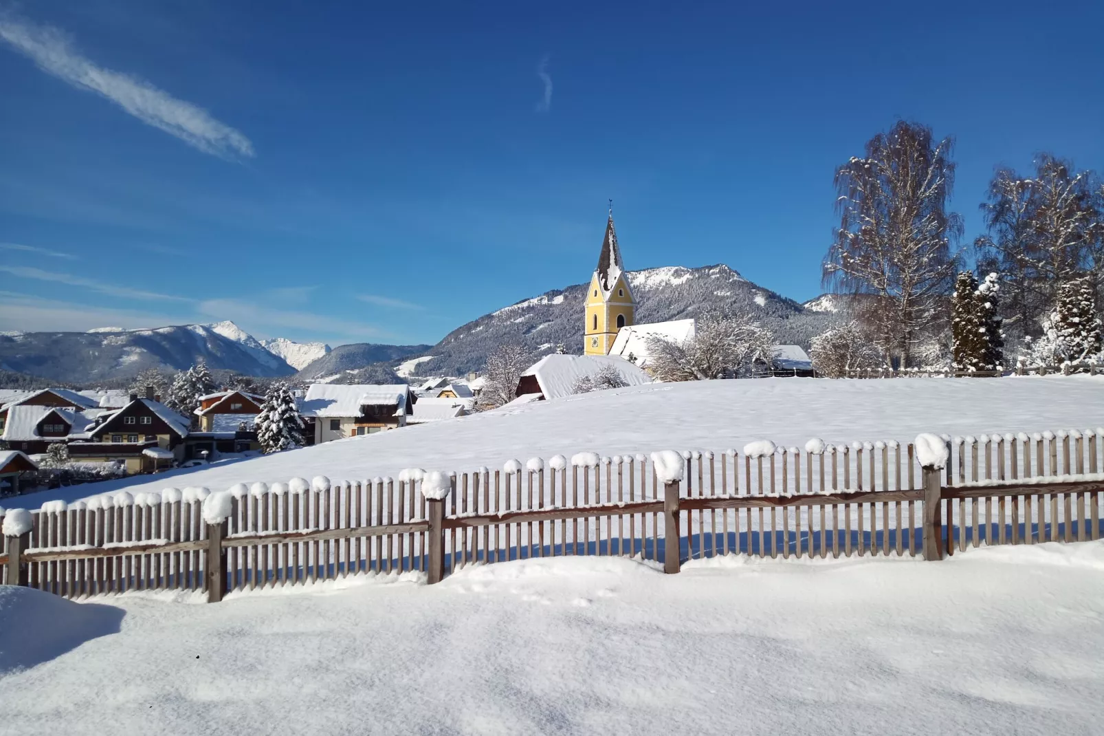 Ferienhaus Salfelner-Gebied winter 1km