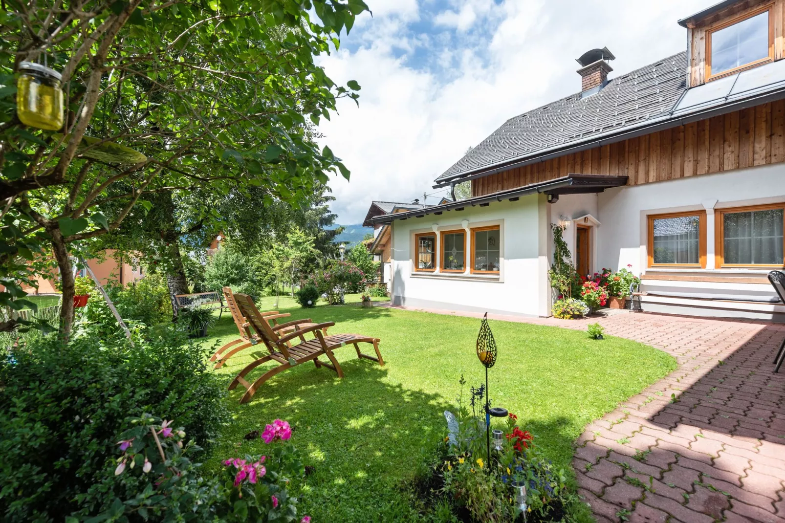 Ferienhaus Salfelner-Buitenkant zomer