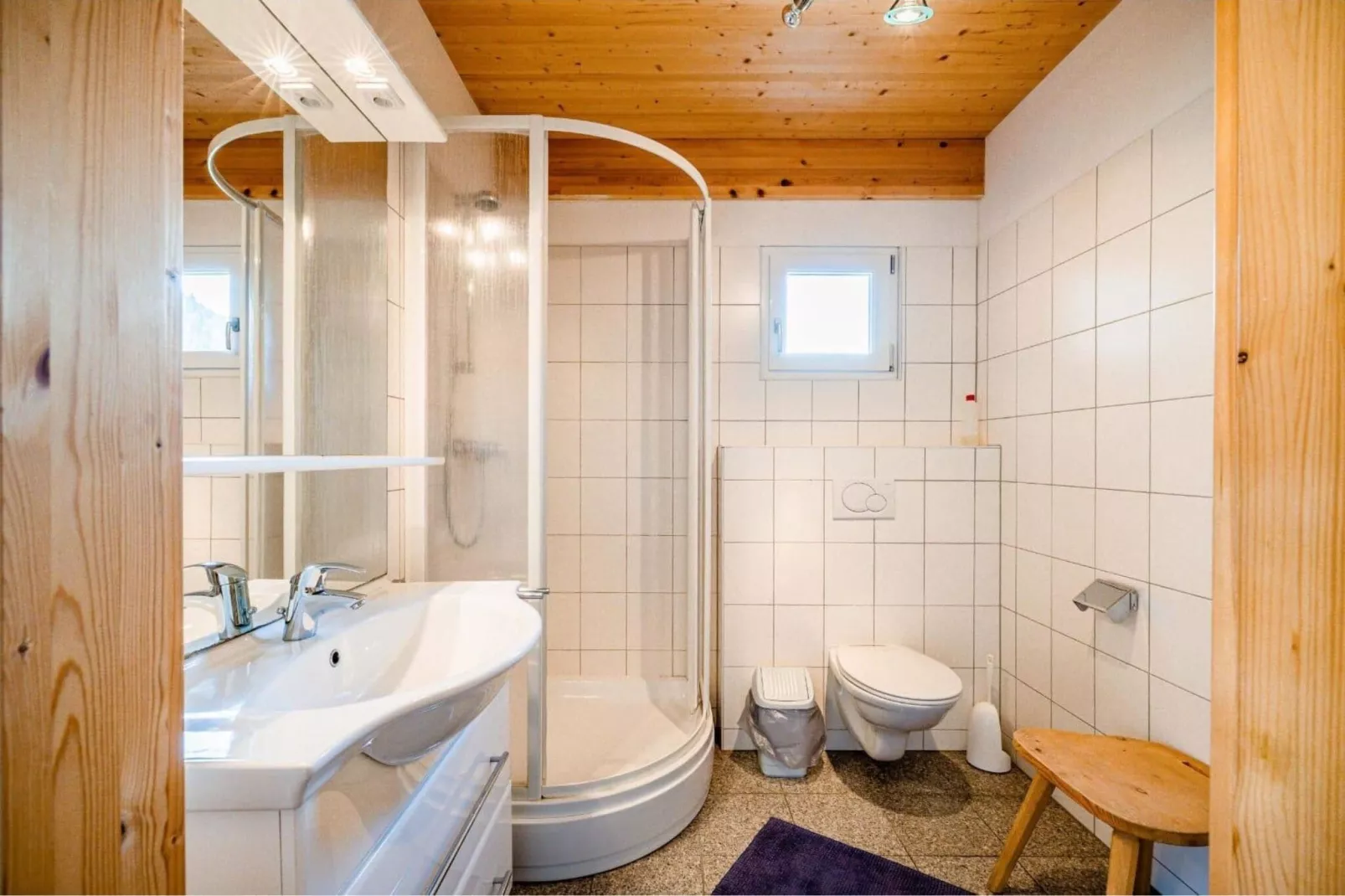 Groot chalet in Steiermark met sauna-Badkamer