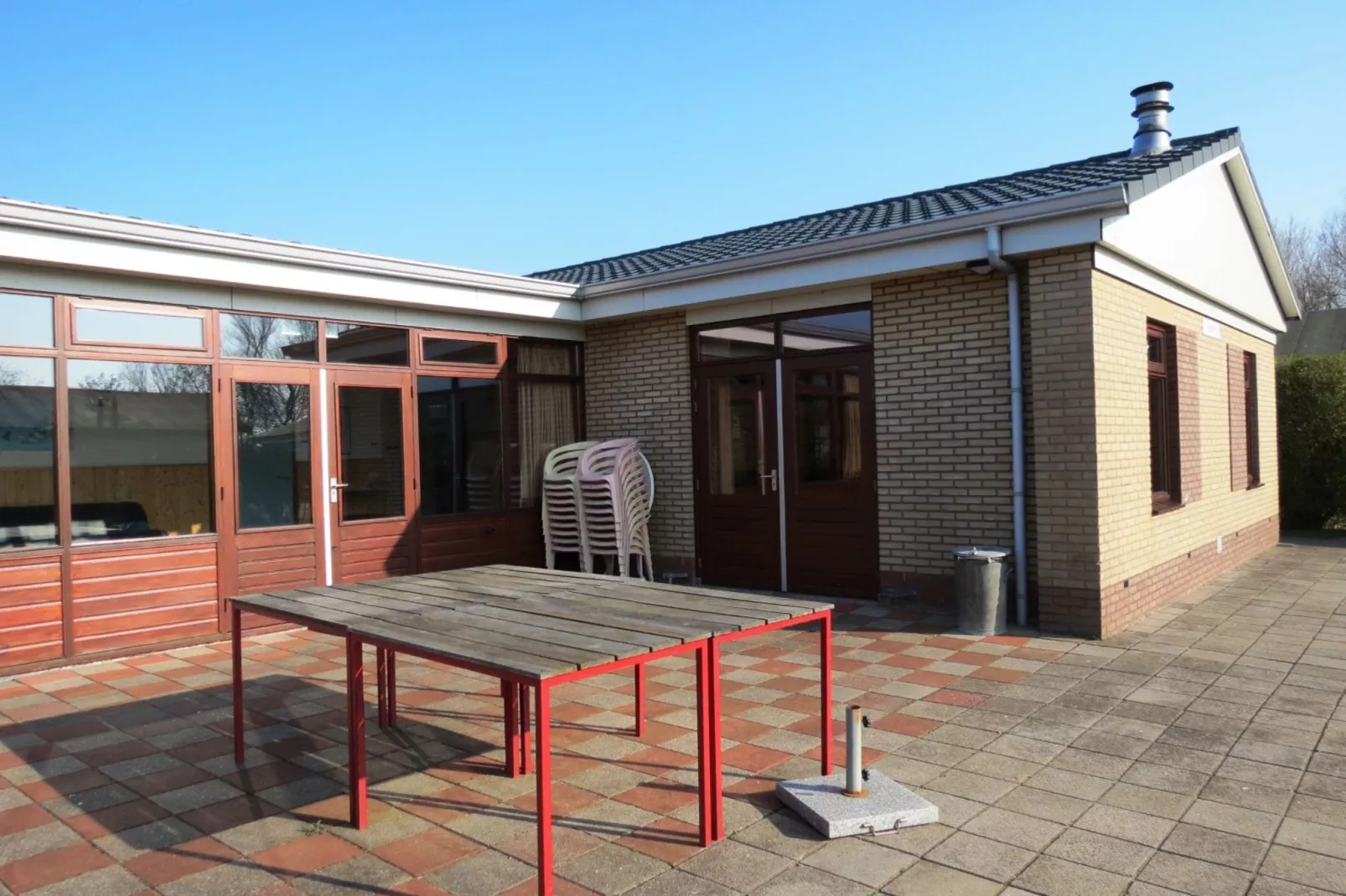 Recreatiepark Klaverweide 6-Terrasbalkon