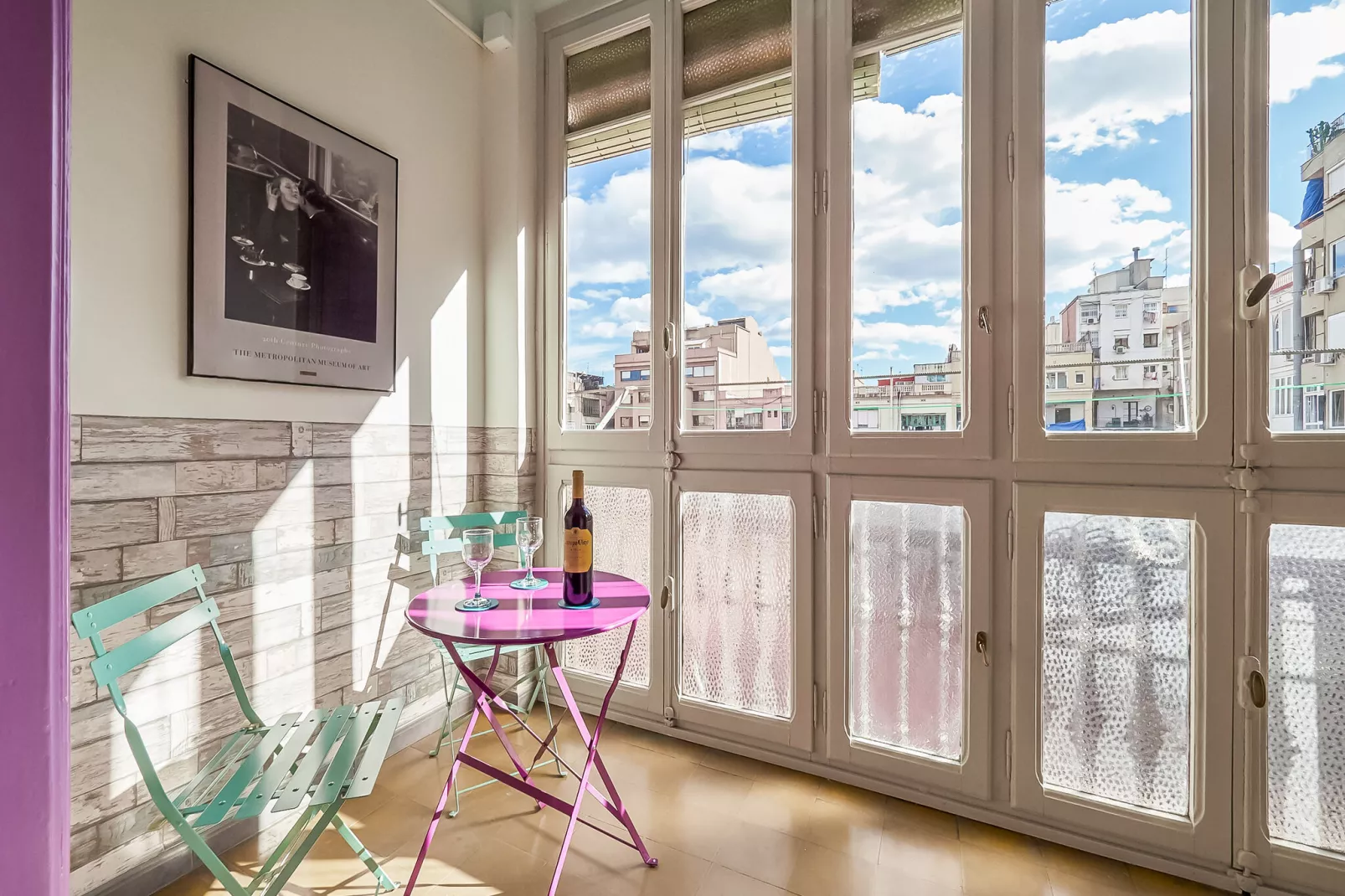 Rambla Paris Apartment-Terrasbalkon